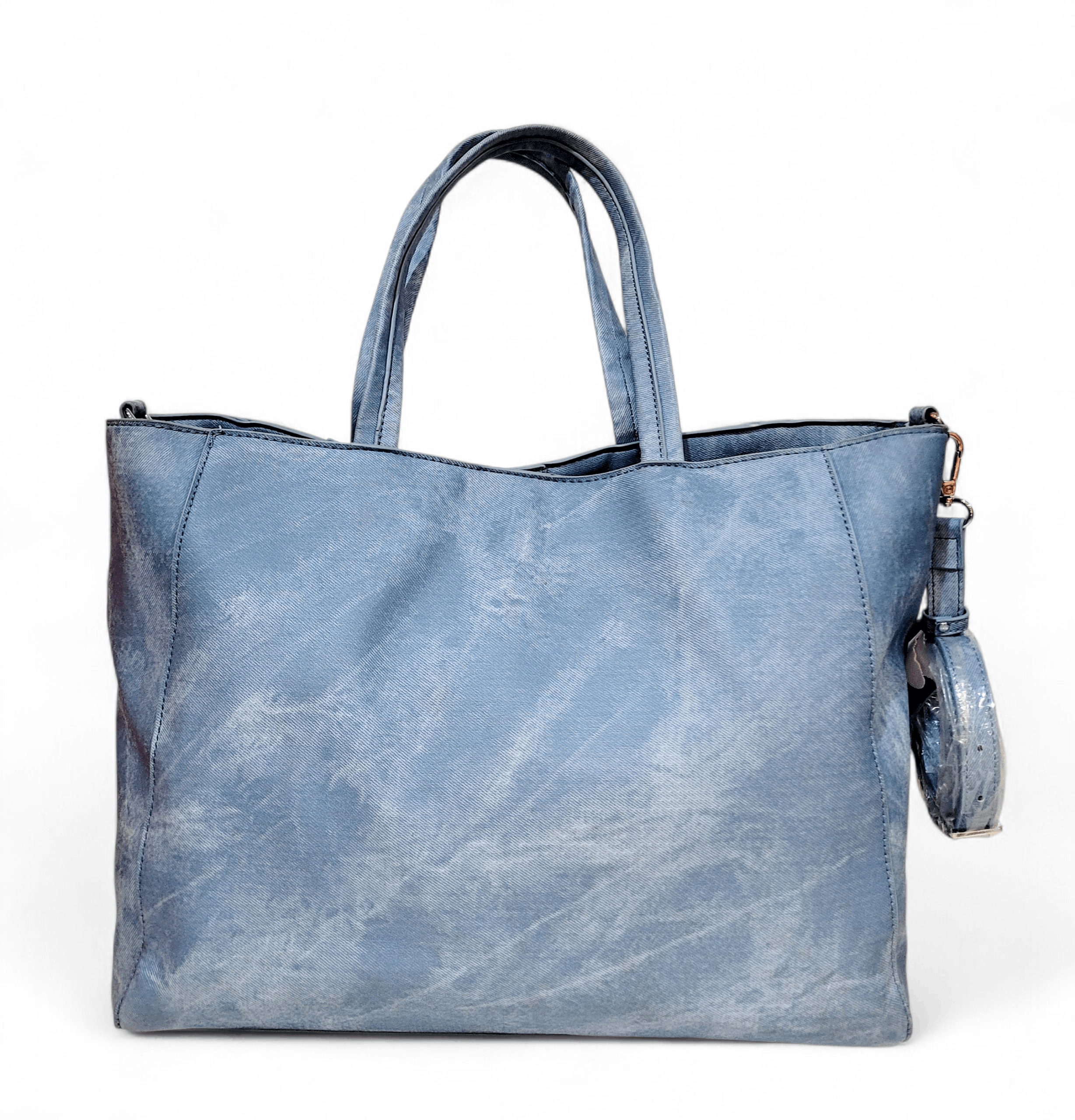 Desigual Desigual Mandala Denim Patch PVC Sling Crossbody Tote Size ONE SIZE - 7 Thumbnail