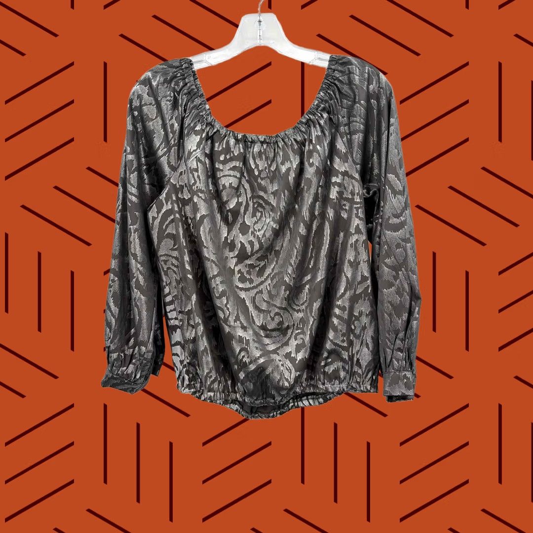 Vintage CeCe Grey Blouse Large CeCe Grey Blouse Large Regular XS? Size L / US 10 / IT 46 - 1 Thumbnail