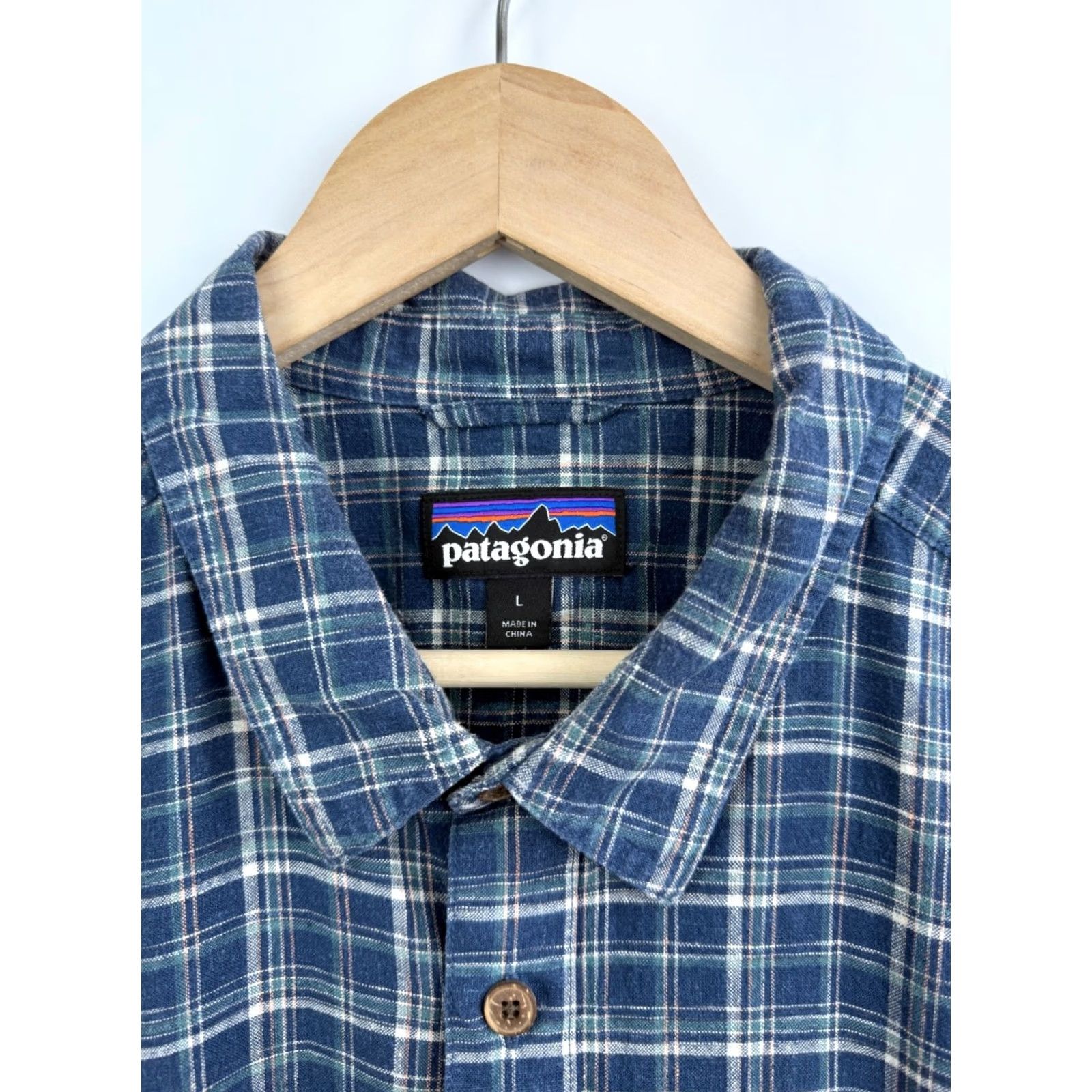 Patagonia VINTAGE Patagonia Shirt Men L Hawaiian Pataloha Hemp Blue Hawaiian 90s Size US L / EU 52-54 / 3 - 4 Thumbnail