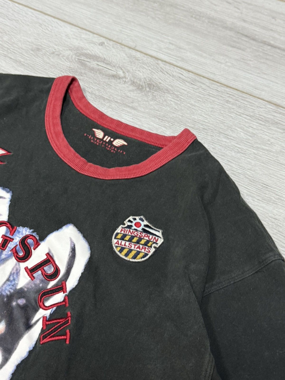 Ringspun Kiss Ringspun vintage big print head simmons tee shirt rock Size US XL / EU 56 / 4 - 5 Thumbnail