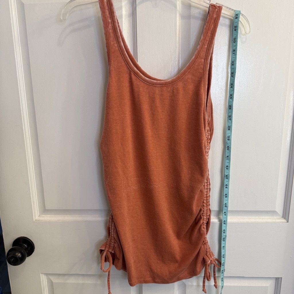 Chaser Brand Women's Chaser LA Tank Top S Orange Size S / US 4 / IT 40 - 2 Thumbnail