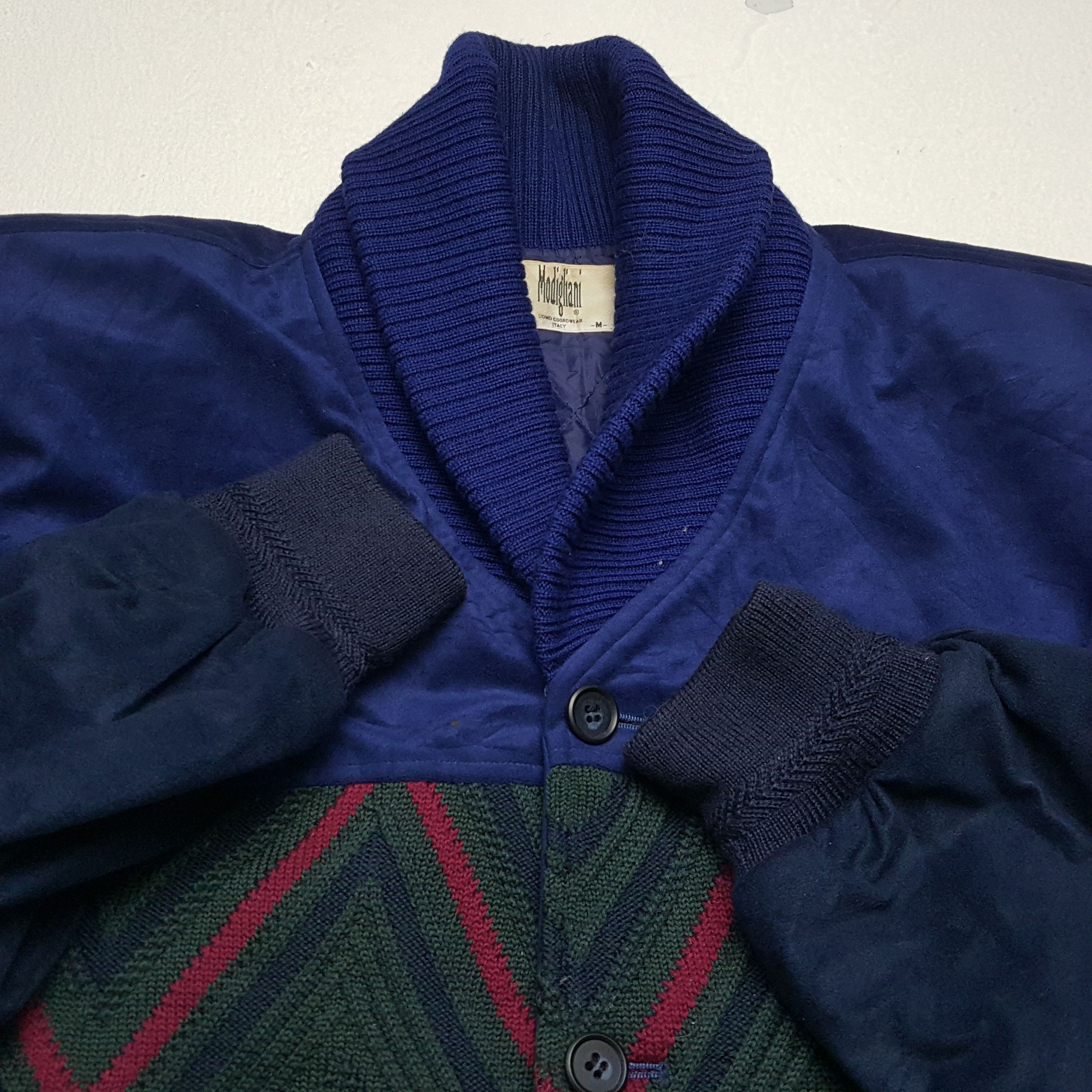 Vintage MODIGLIANI Italian Brand Fashion Coogi Style Jacket Size US XL / EU 56 / 4 - 8 Thumbnail