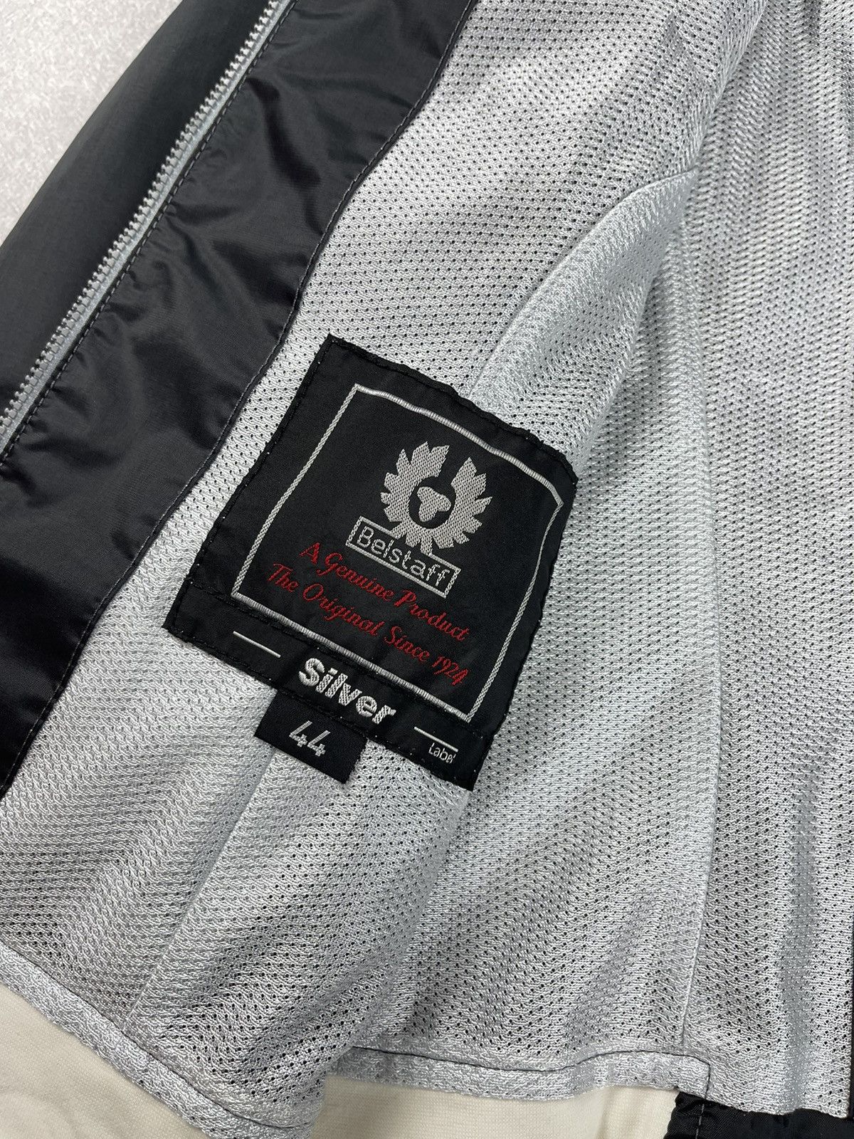 Belstaff × Vintage Vintage Belstaff Silver Label Nylon Reflective Jacket Size M / US 6-8 / IT 42-44 - 9 Thumbnail