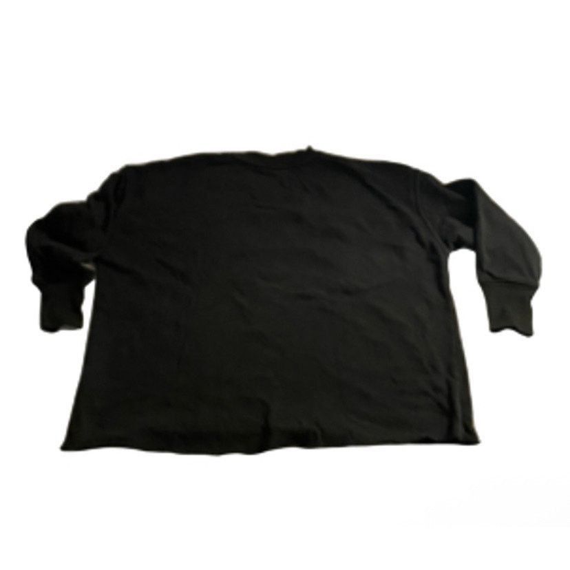 Other Minimalist Cozy Black Long Sleeve Lounge Sweatshirt XS Size XS / US 0-2 / IT 36-38 - 5 Thumbnail