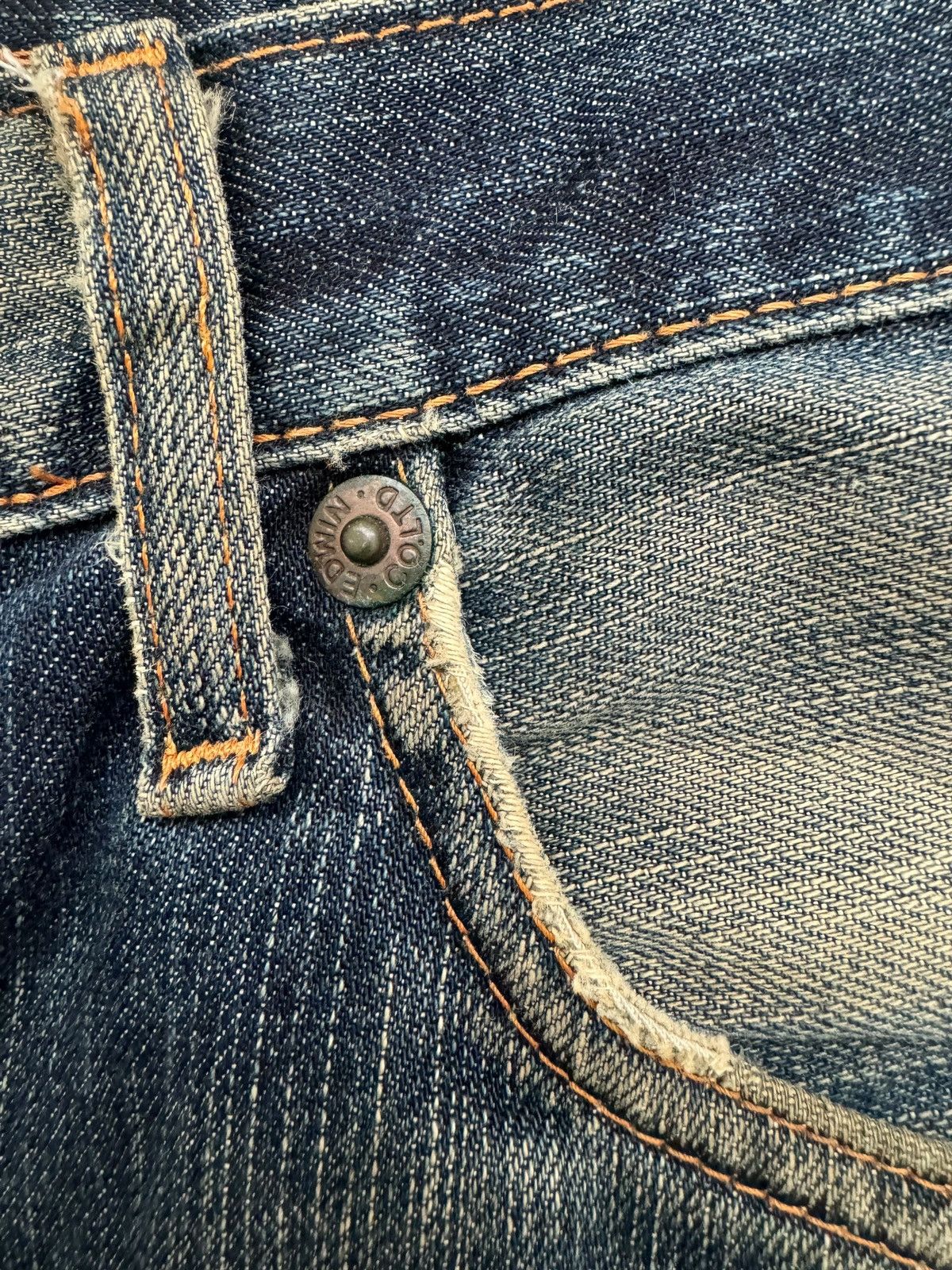 Edwin Vintage Edwin 503 Distressed rusty Jeans Size US 32 / EU 48 - 3 Thumbnail