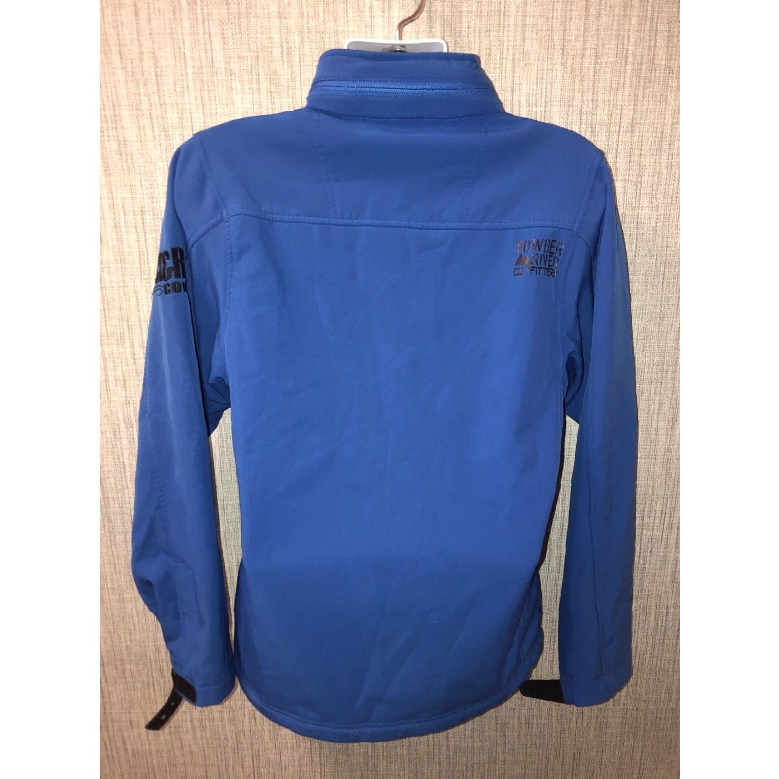 Vintage VINTAGE Powder River Outfitters Cowboy Jacket Mens M Blue Panhandle Rockeroll Theme 90s? (if 90s applicable) Mens Size US M / EU 48-50 / 2 - 5 Thumbnail