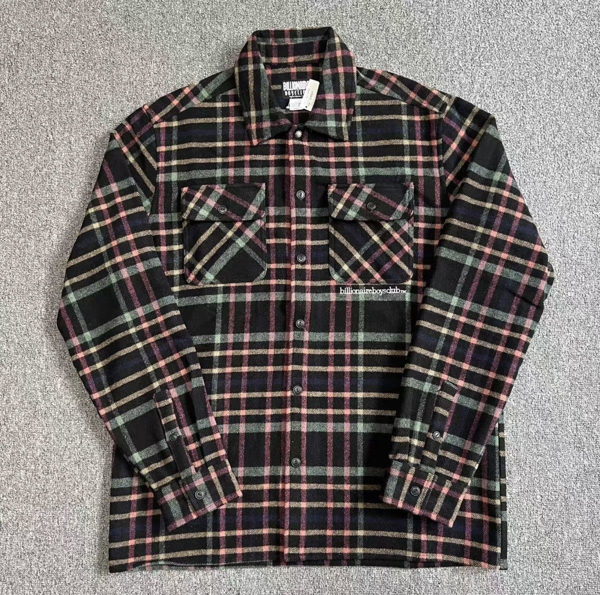 Billionaire Boys Club BBC US Lightweight Plaid Long-Sleeve Shirt Jacket Size US L / EU 52-54 / 3 - 1 Thumbnail