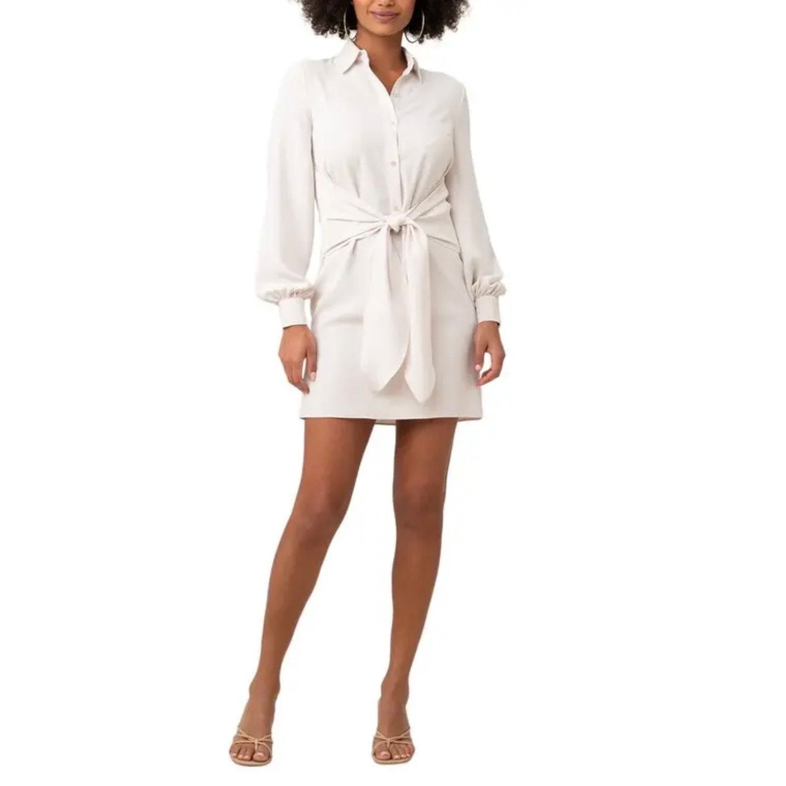 Trina Turk Trina Turk Danna Dress Ivory (Sz M) Size M / US 6-8 / IT 42-44 - 1 Thumbnail