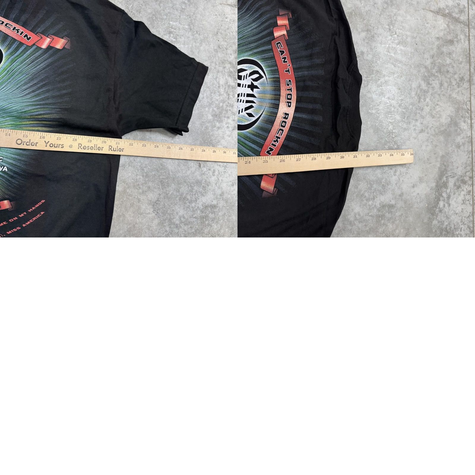 Vintage Styx Shirt Mens L Black Can't Stop Rockin Tour Concert Band Graphic Tee Size US L / EU 52-54 / 3 - 8 Thumbnail