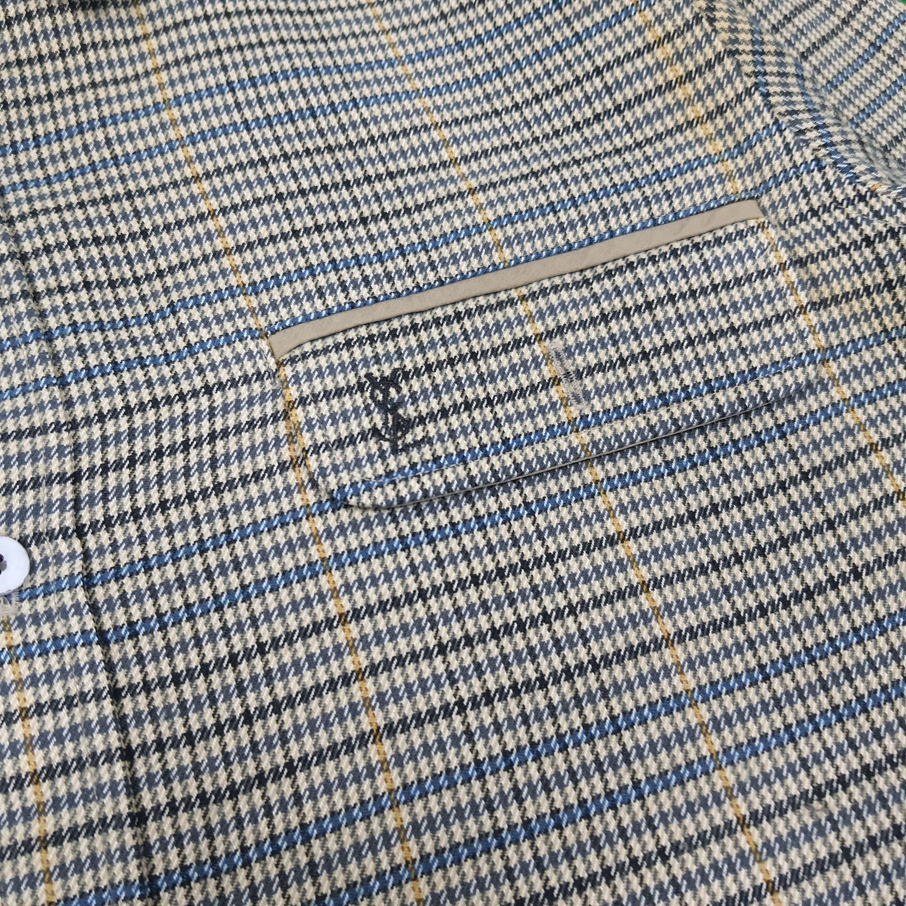 Vintage × Yves Saint Laurent Vintage Ysl Yves Saint Lauren Designer Button Up Shirt Size US S / EU 44-46 / 1 - 3 Thumbnail