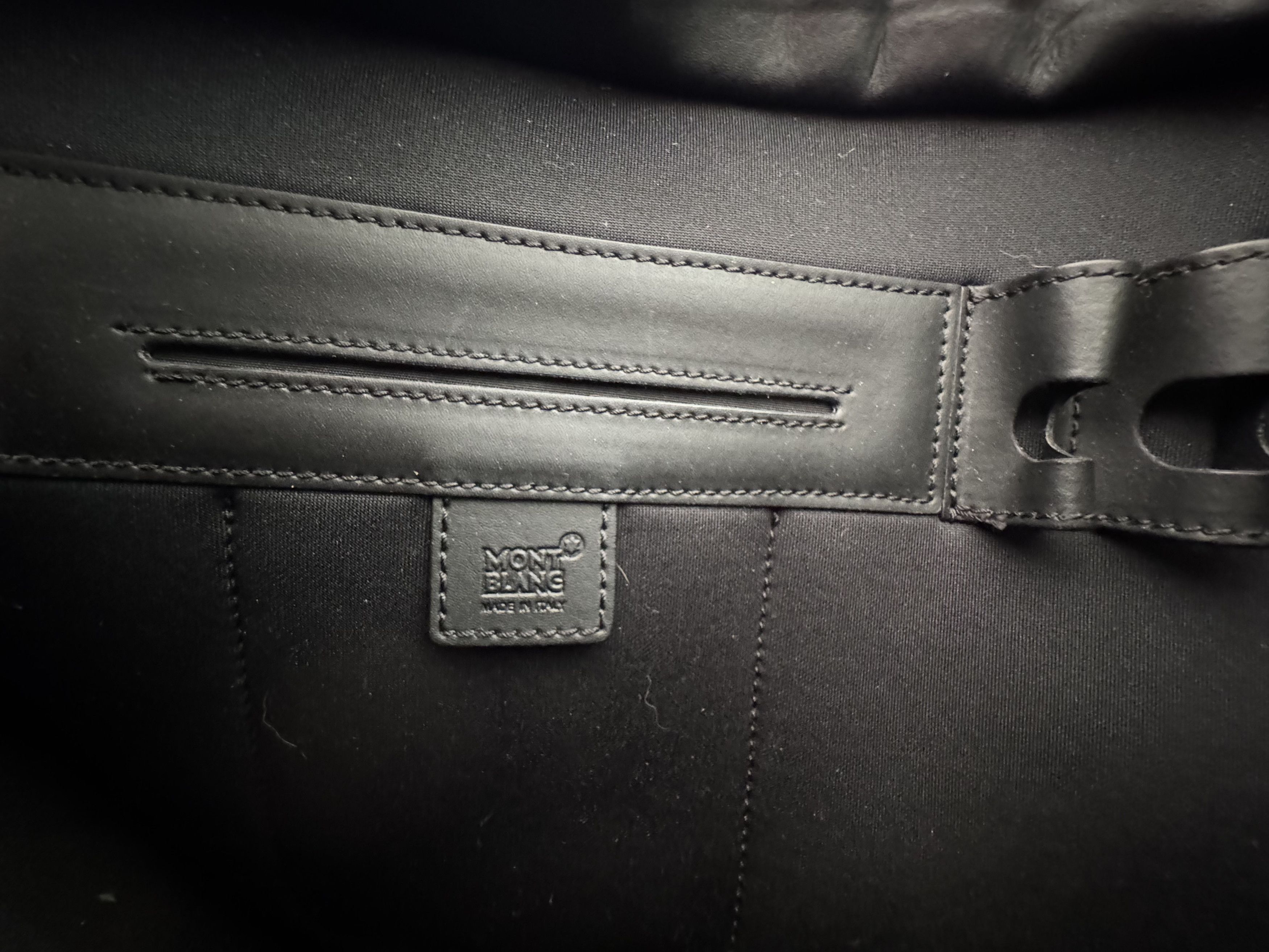 Montblanc Extreme 1.0 Leather Tote Bag - Carbon Fiber Effect Size ONE SIZE - 3 Thumbnail