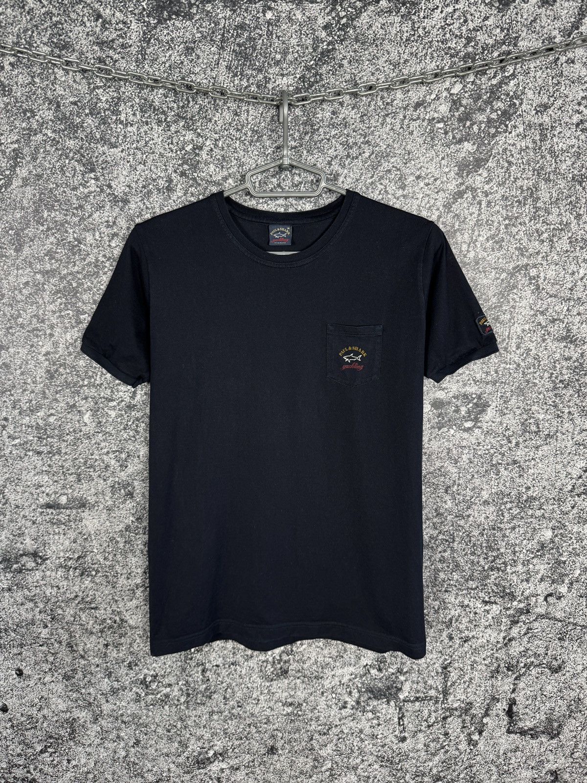 Paul & Shark Women’s Paul Shark T-Shirt Made in Italy Navy Blue Size 14 Size L / US 10 / IT 46 - 1 Thumbnail