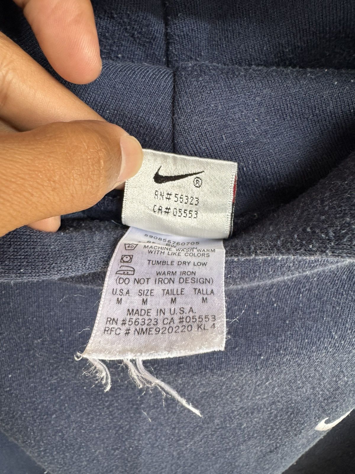 Nike VINTAGE 90’S NIKE HOODIE Size US M / EU 48-50 / 2 - 6 Thumbnail