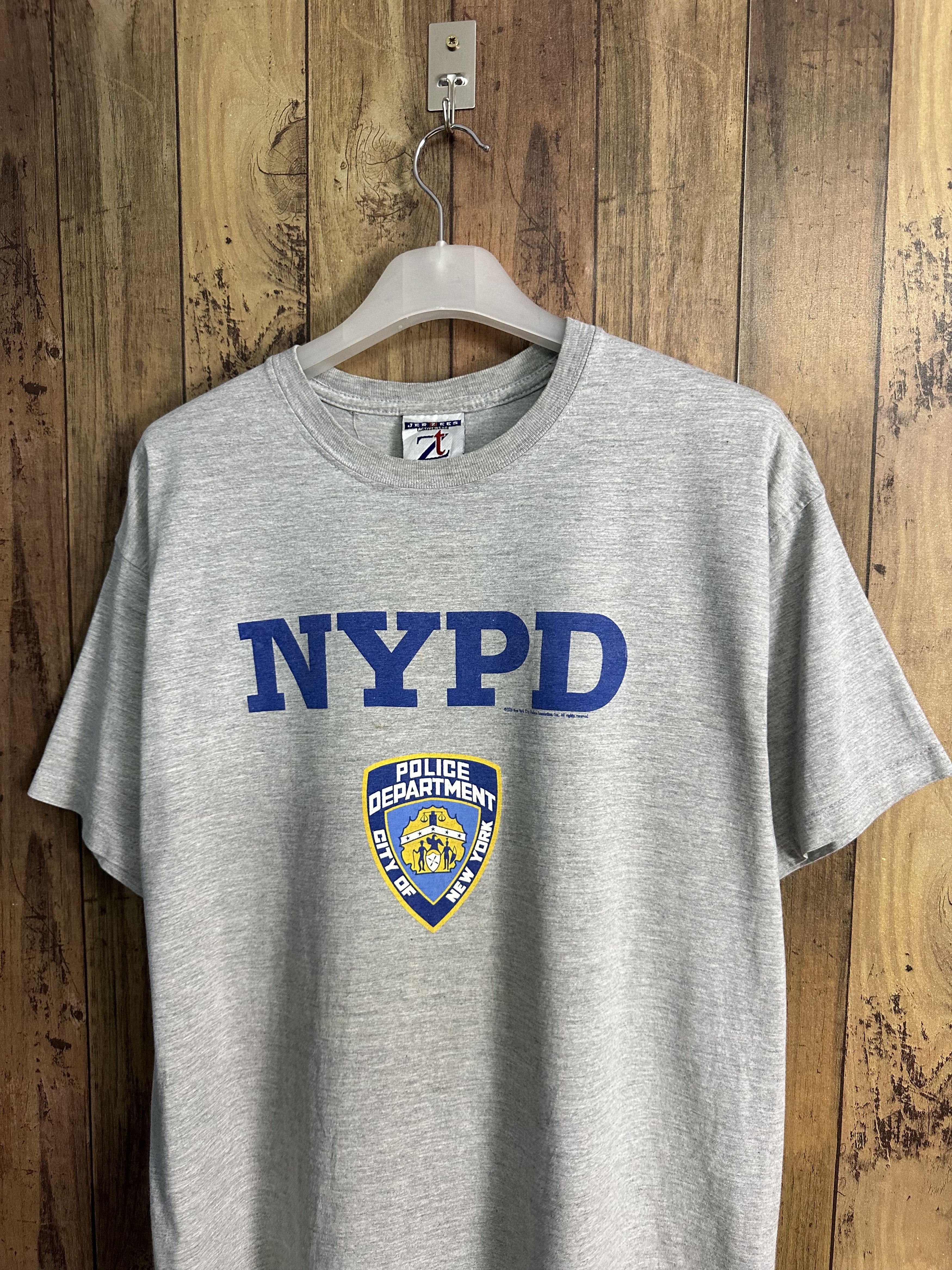 Jerzees Vintage NYPD New York City Police Department Tshirt A347 Size US M / EU 48-50 / 2 - 2 Thumbnail