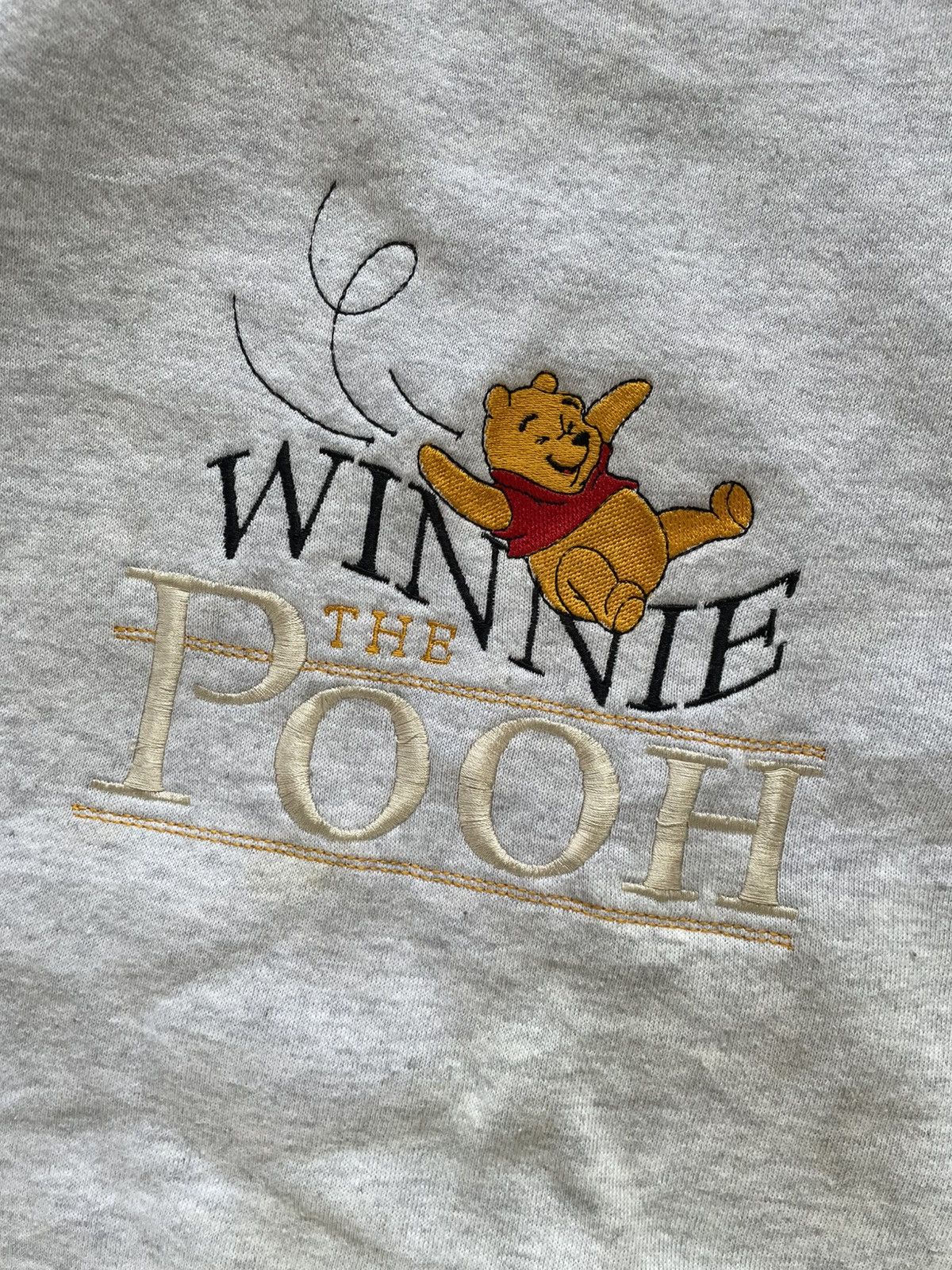 Disney Vintage Disney Winnie The Pooh USA Sweatshirt Embordired Size US XL / EU 56 / 4 - 4 Thumbnail