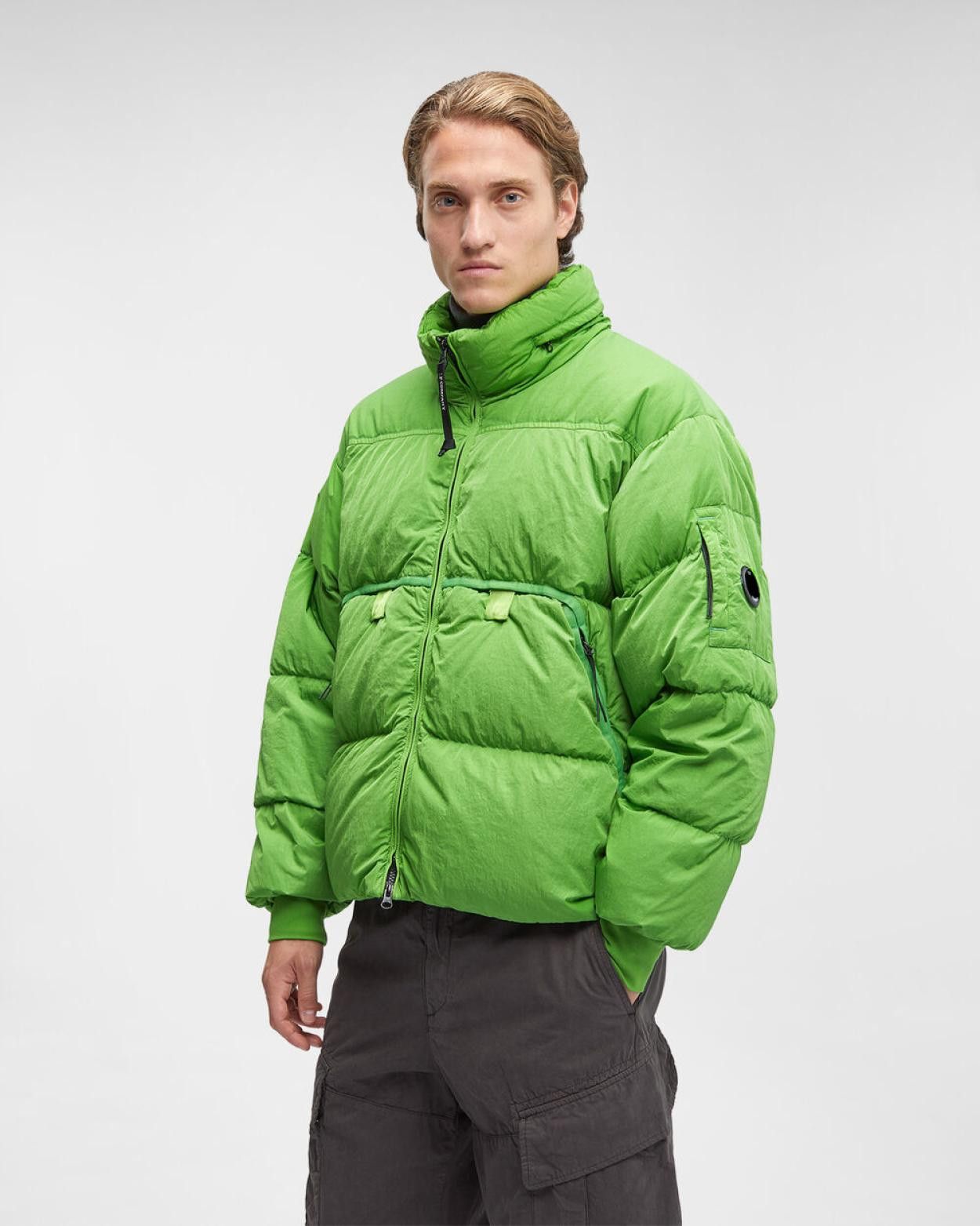 C.P. Company o1y1224 Zip Hooded Jacket in Green Size US S / EU 44-46 / 1 - 3 Thumbnail