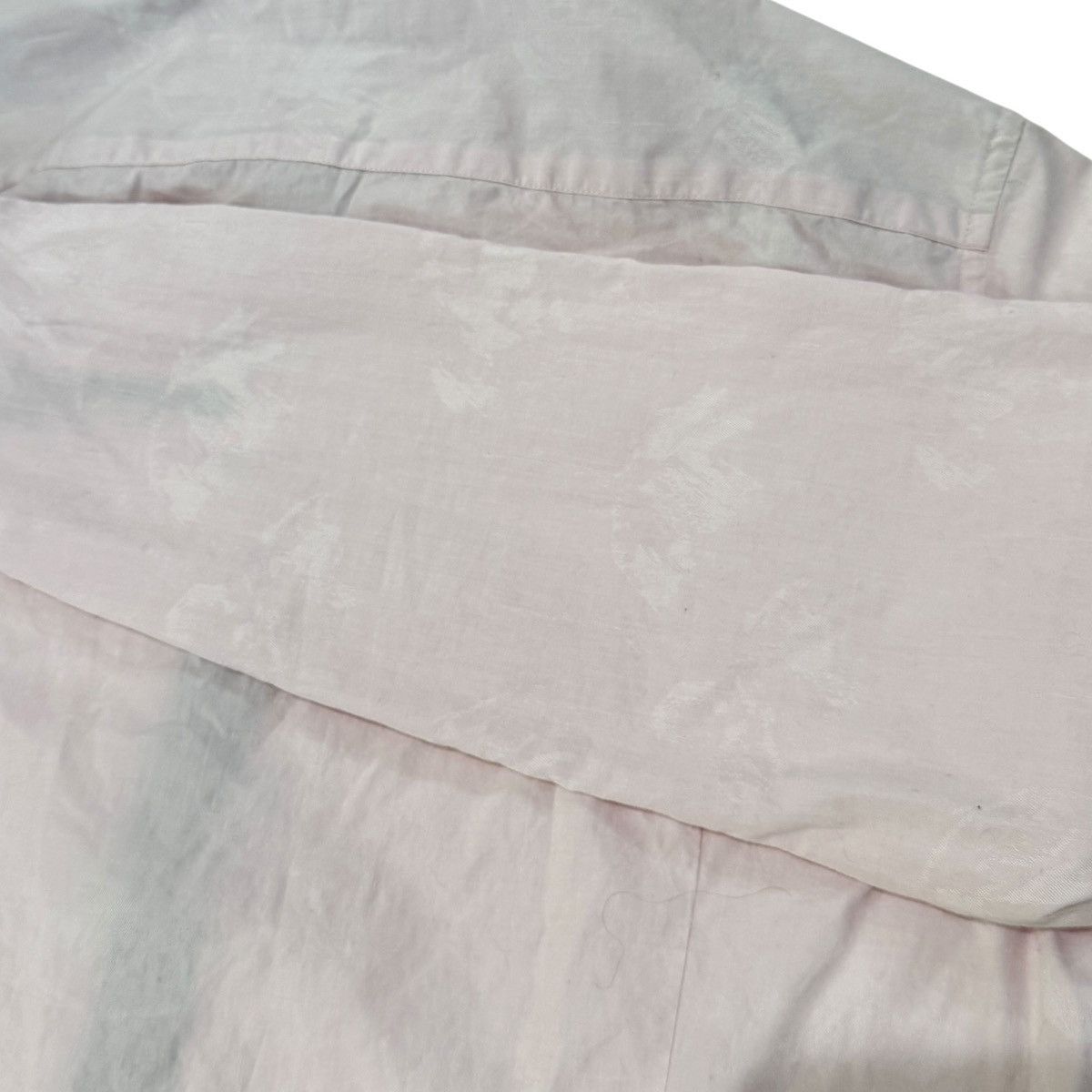Ted Baker Pink/Gray French Cuff Dress Shirt Subtle White Floral 15.5 Size US M / EU 48-50 / 2 - 3 Thumbnail