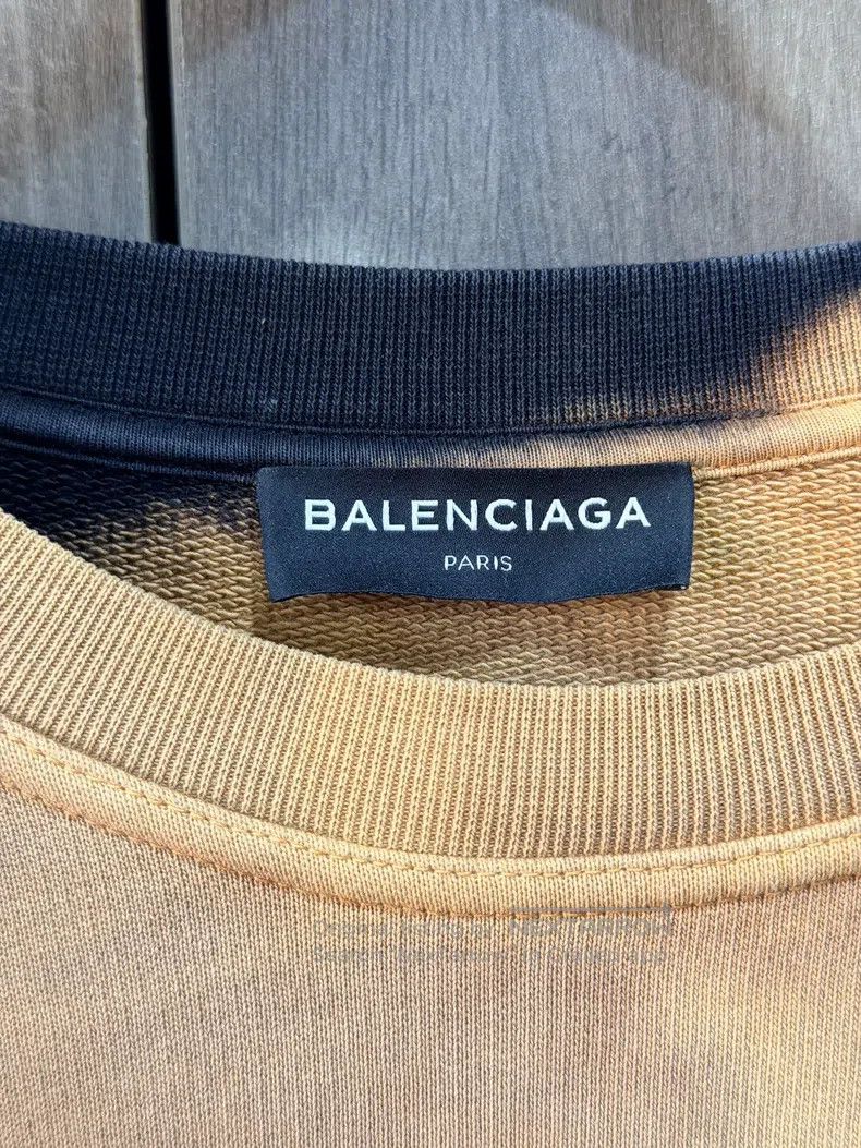 Balenciaga Balenciaga Tie-Dye Rendered Homme Hoodie Size US XS / EU 42 / 0 - 8 Thumbnail