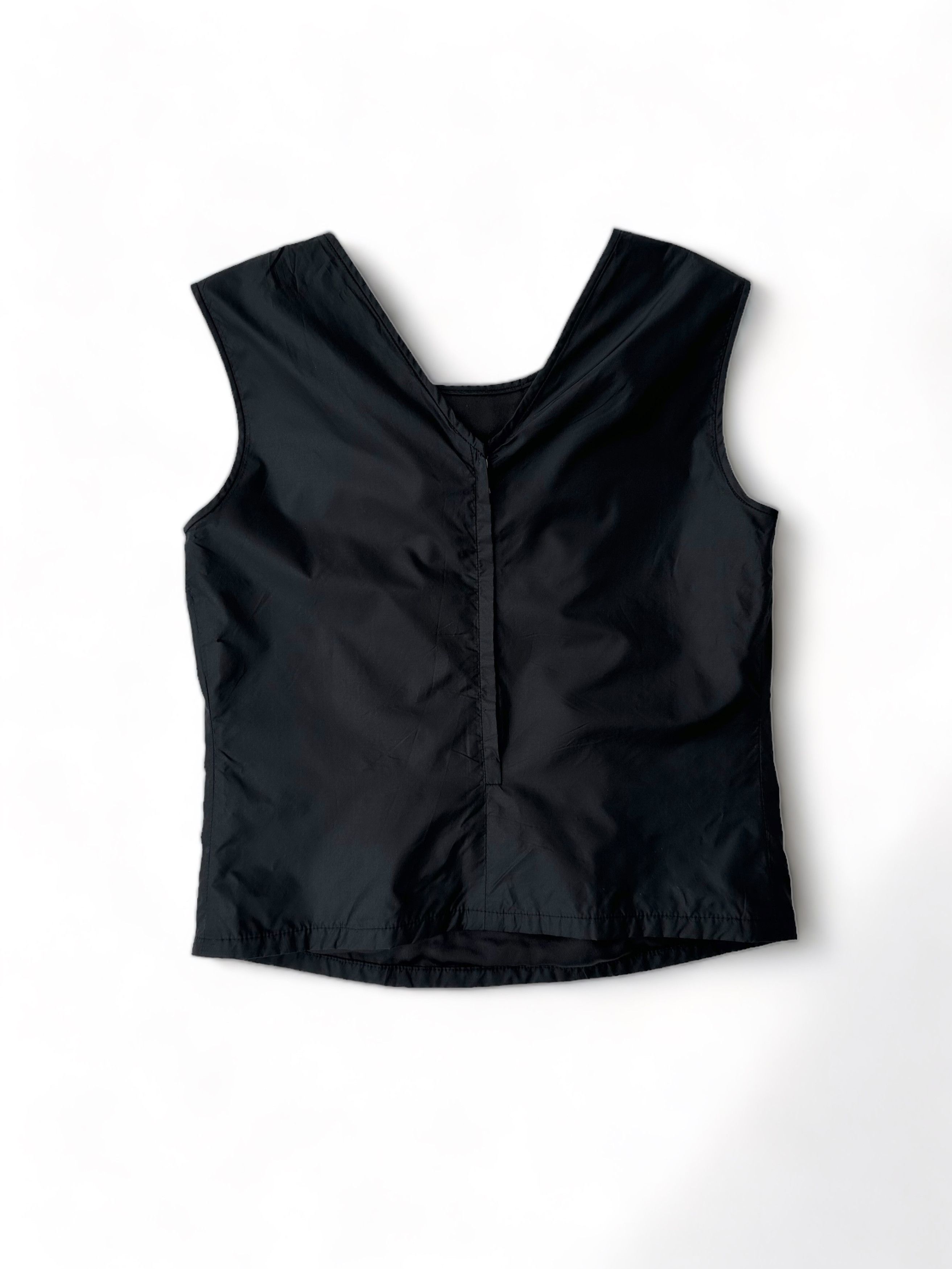 Dolce & Gabbana Vintage Dolce & Gabbana Silk Bow-Accented Sleeveless Top S Size S / US 4 / IT 40 - 2 Thumbnail