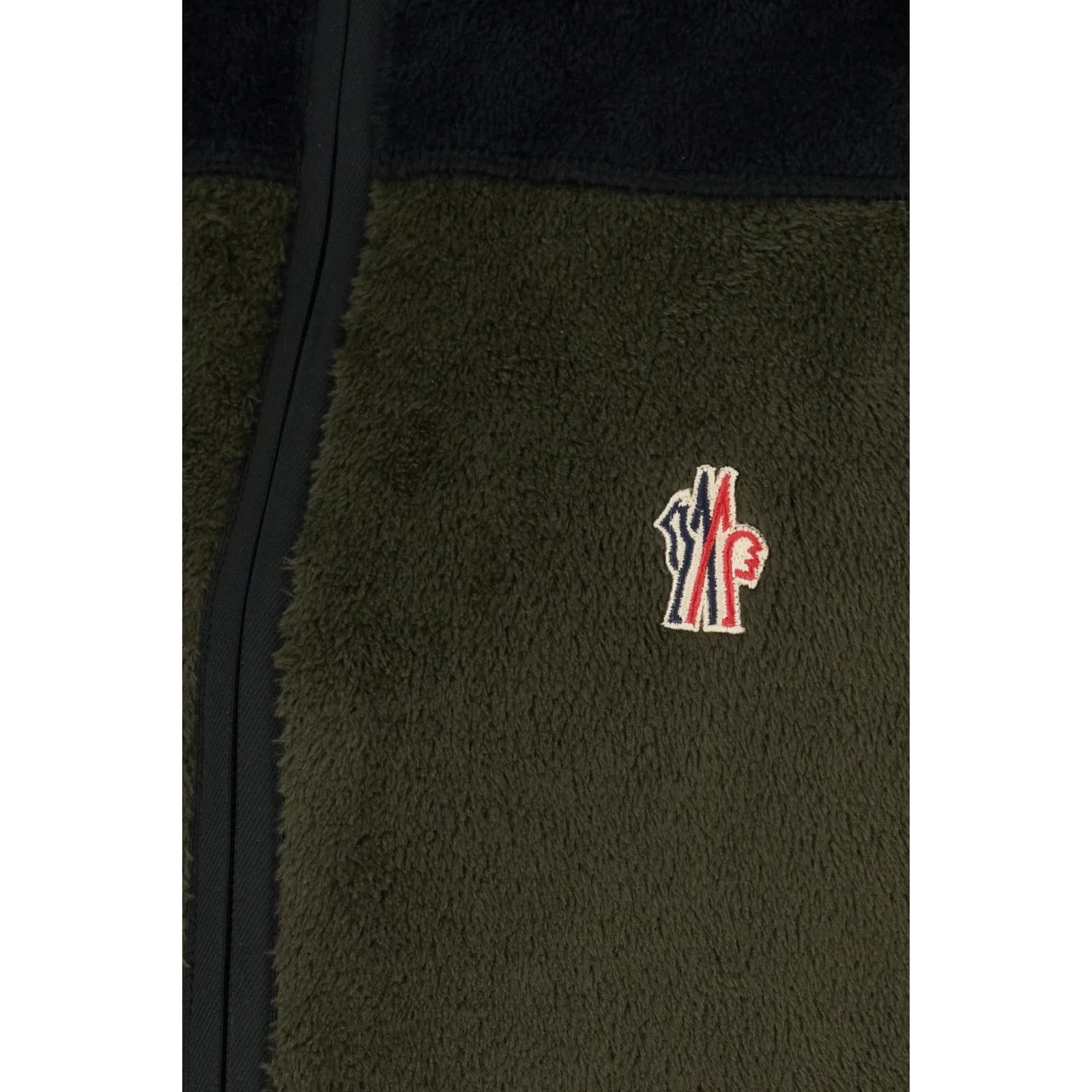 Moncler MONCLER GRENOBLE Olive Green Stretch Polyester Vest New (Men Size US XL / EU 56 / 4 - 3 Thumbnail