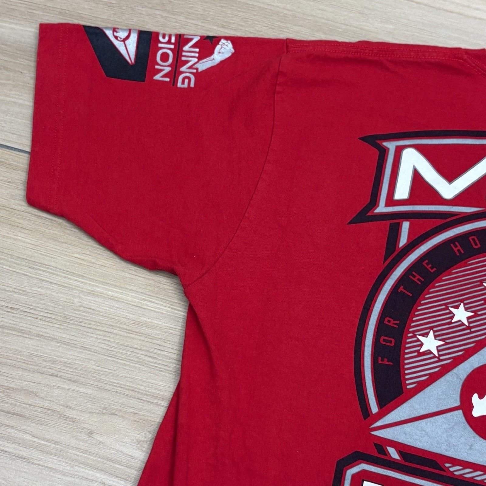 Ecko Unltd. Ecko Unltd MMA XL TShirt Y2K Red Short Sleeve Rawthentic Tee Size US XL / EU 56 / 4 - 14 Thumbnail