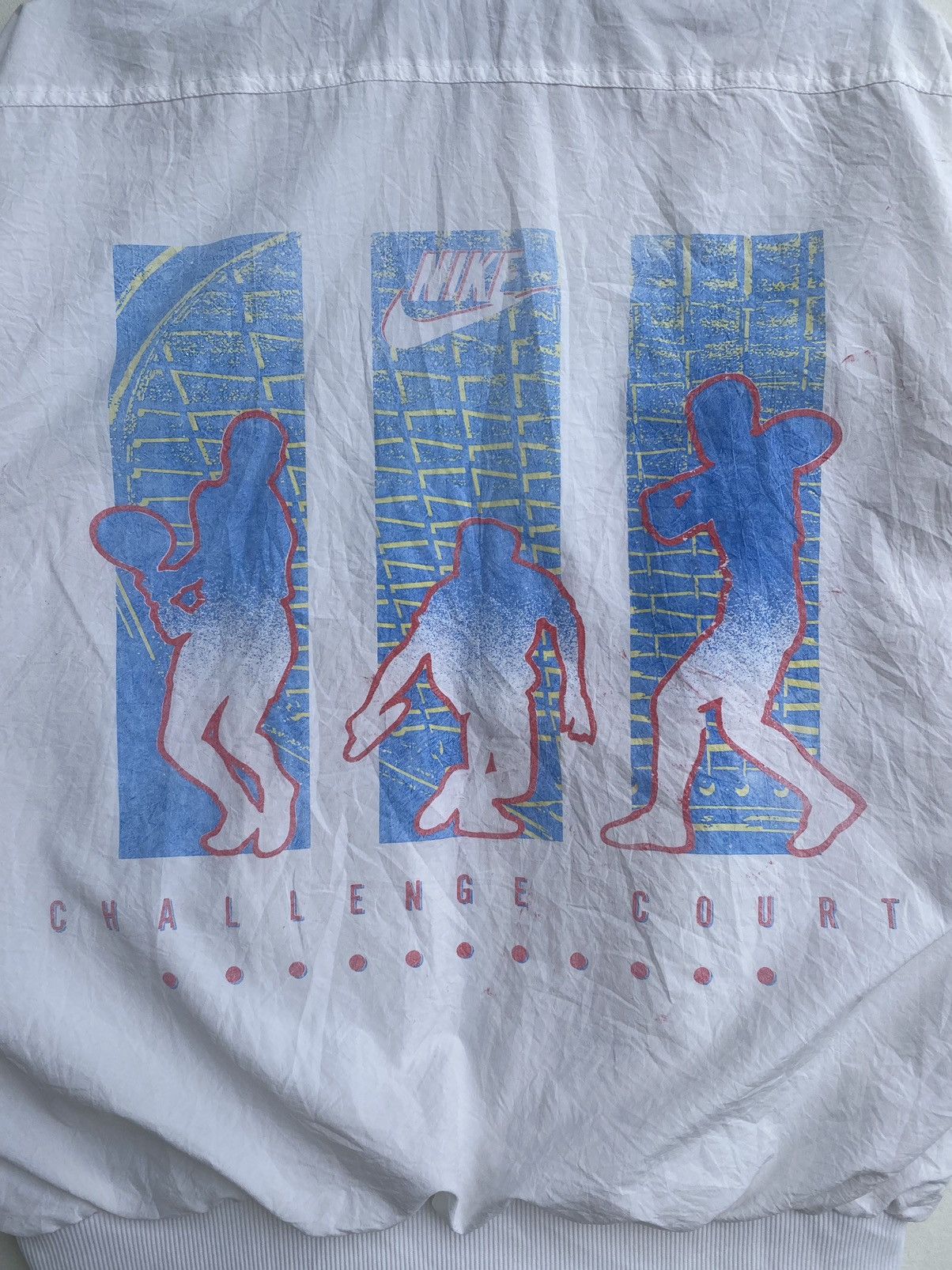 Vtg 90s Nike Challange Court for japan market bomber jacket