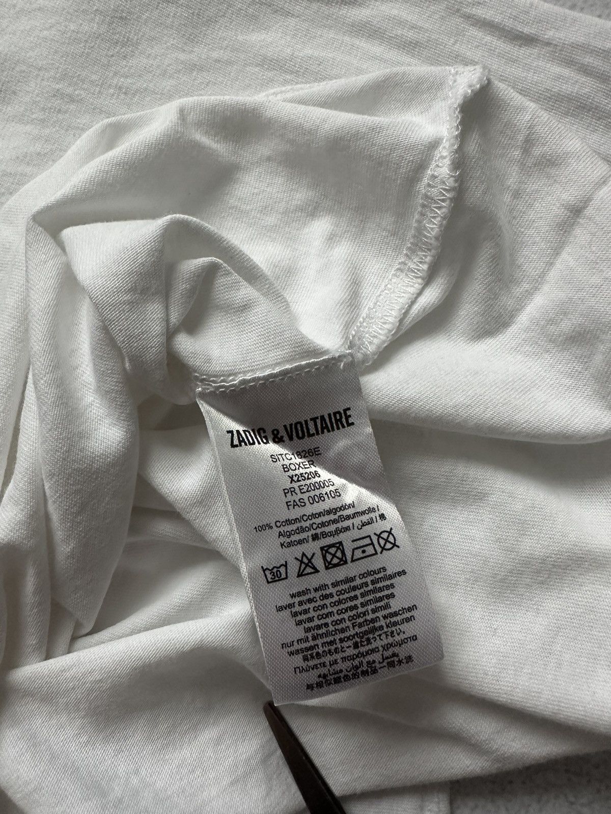 Zadig & Voltaire T-shirt long sleeve Zadig&Voltaire size M Size M / US 6-8 / IT 42-44 - 12 Thumbnail