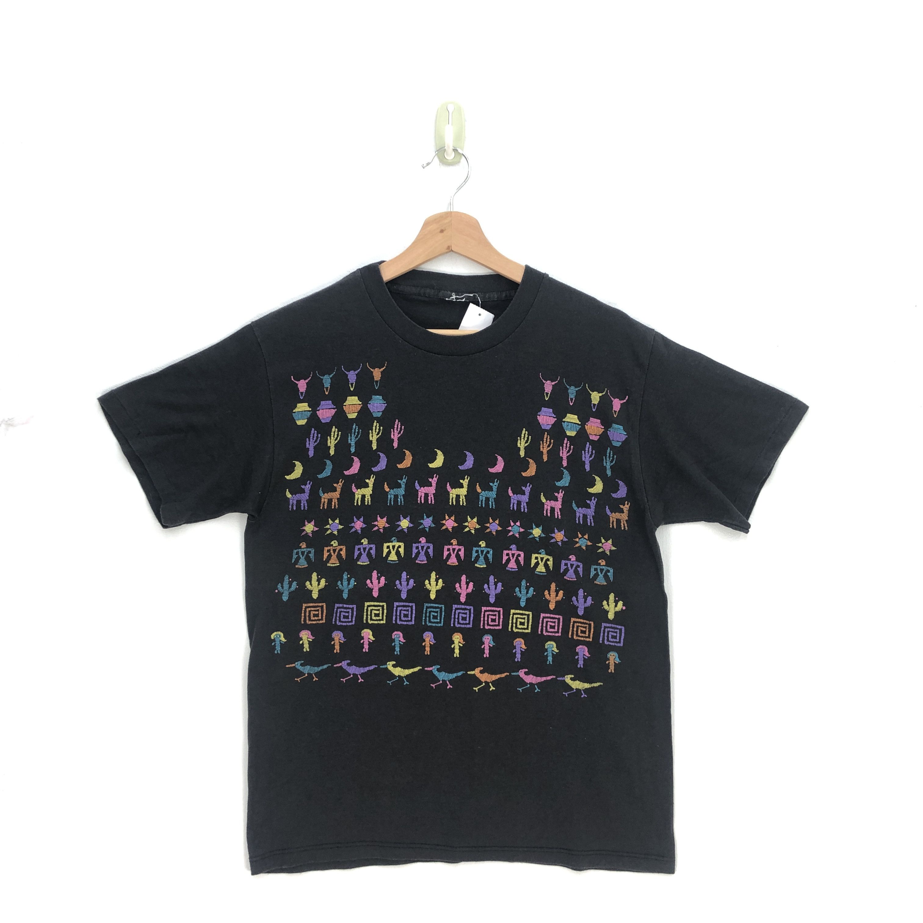 Vintage Vintage Ancient Symbol T Shirt Egypt Novelty Crewneck Tee Size US M / EU 48-50 / 2 - 1 Thumbnail