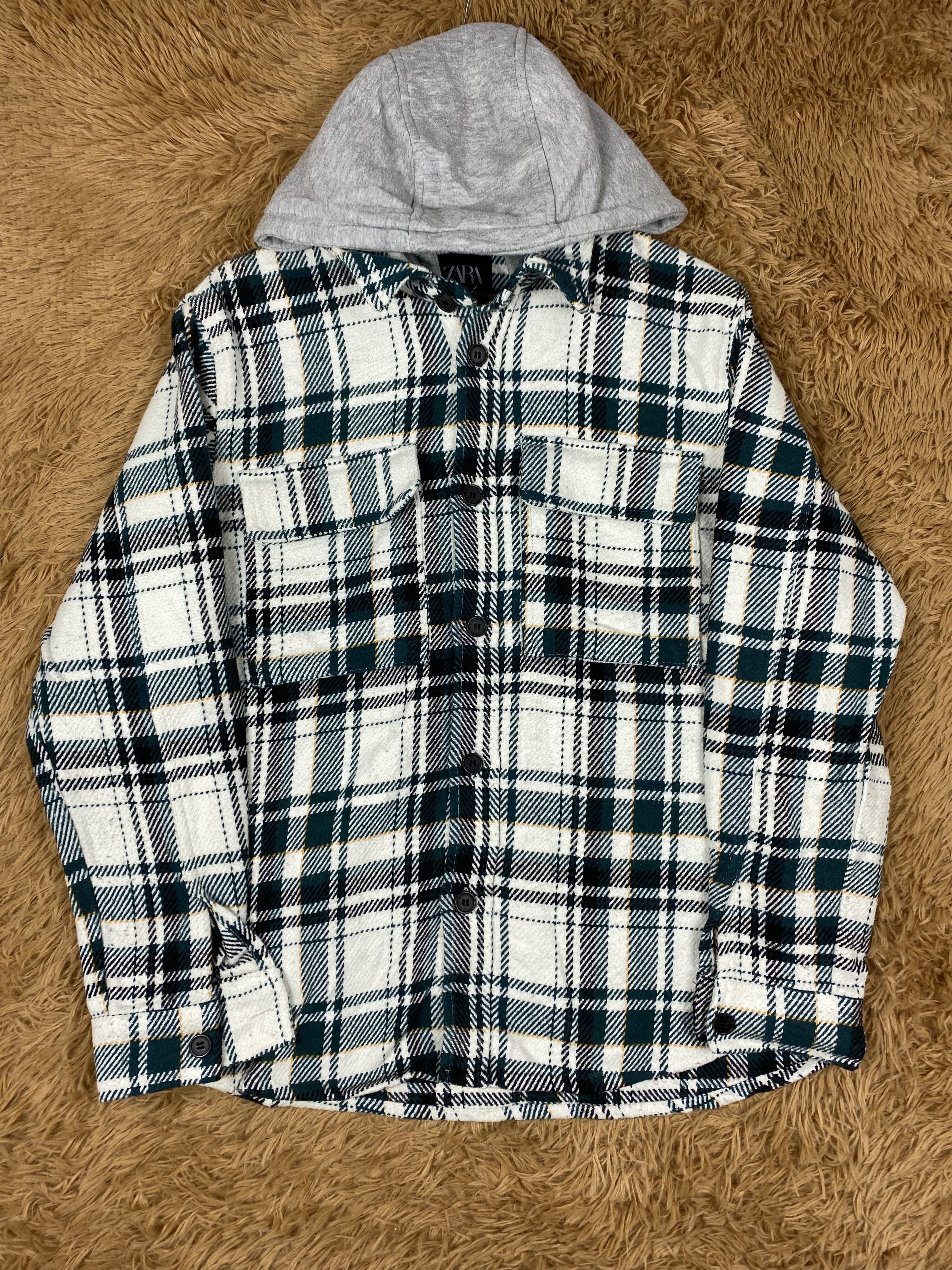 Zara Vintage Zara Checked Jacket DJ1002 Size US L / EU 52-54 / 3 - 4 Thumbnail