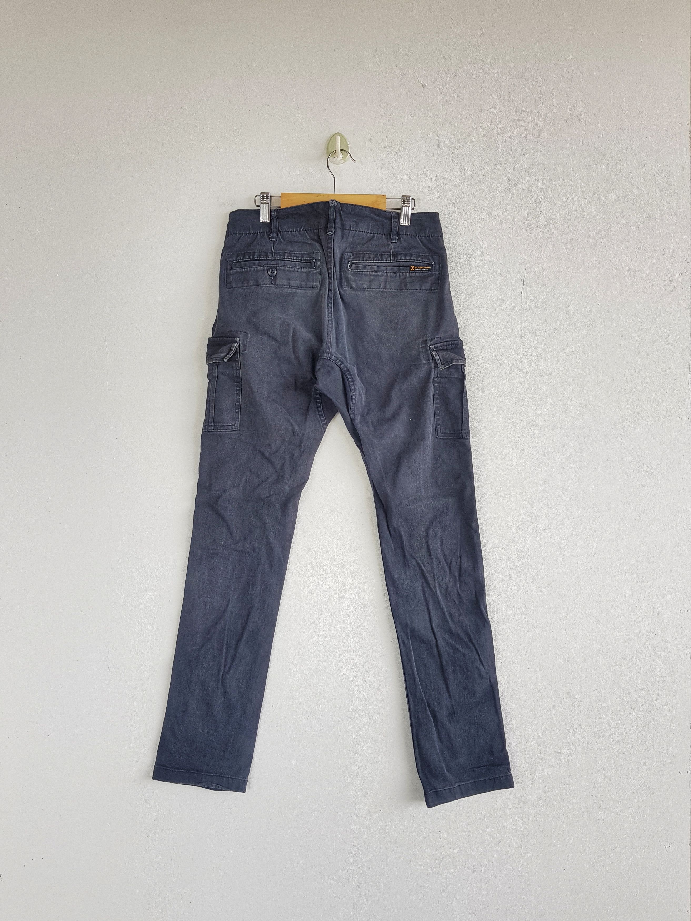 Japanese Brand Gladiator Cargo Pants Japanese Multi Pocket Trousers Size 28" / US 6 / IT 42 - 2 Thumbnail
