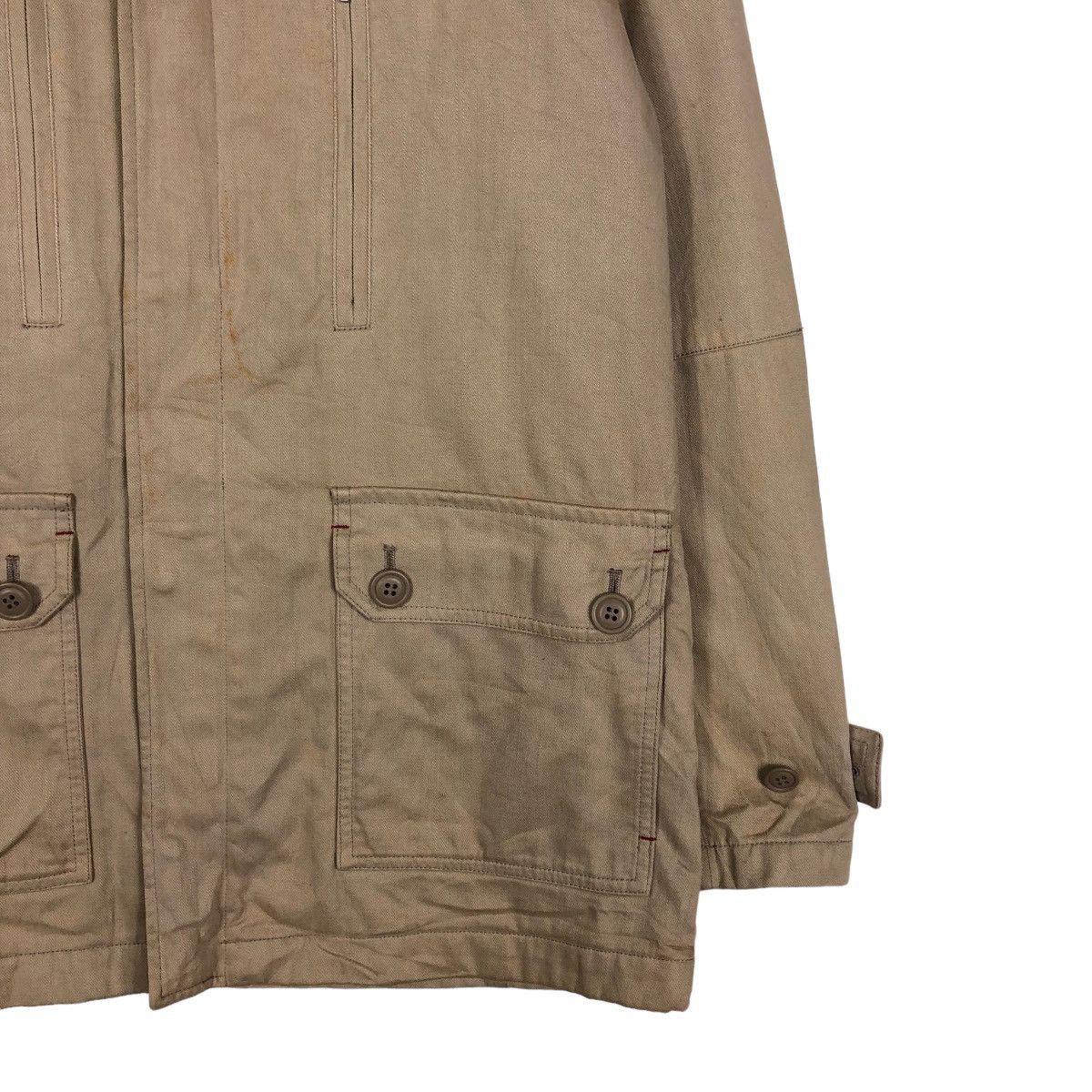 Japanese Brand × Vintage 📌VINTAGE DUCK CANVAS CHORE JACKET IXI:Z ISSEY MIYAKE Size US L / EU 52-54 / 3 - 6 Thumbnail