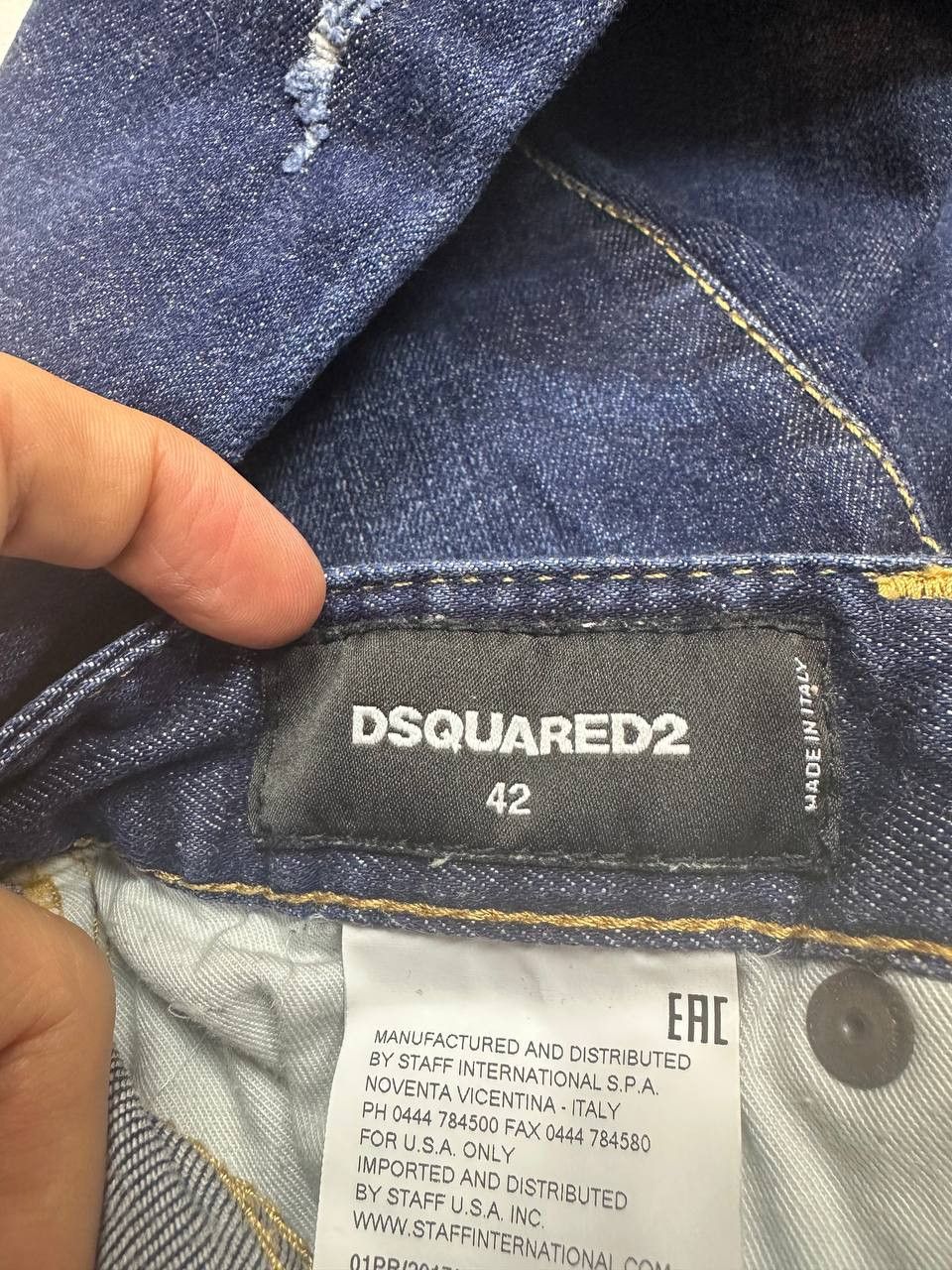 Dsquared2 Dsquared2 Womens Jeans 42 Italy Size 28" / US 6 / IT 42 - 6 Thumbnail