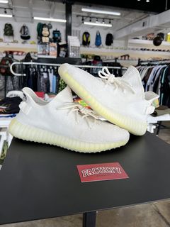 White cream supreme yeezy 350v2  Supreme shoes, Hype shoes, Yeezy