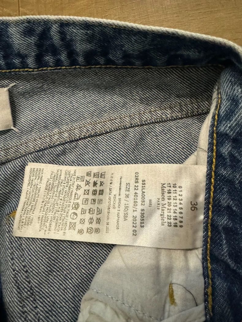 Maison Margiela Maison Margiela Popular low-waisted straight jeans 2504-Nex Size 24" / US 00 / IT 34 - 4 Thumbnail