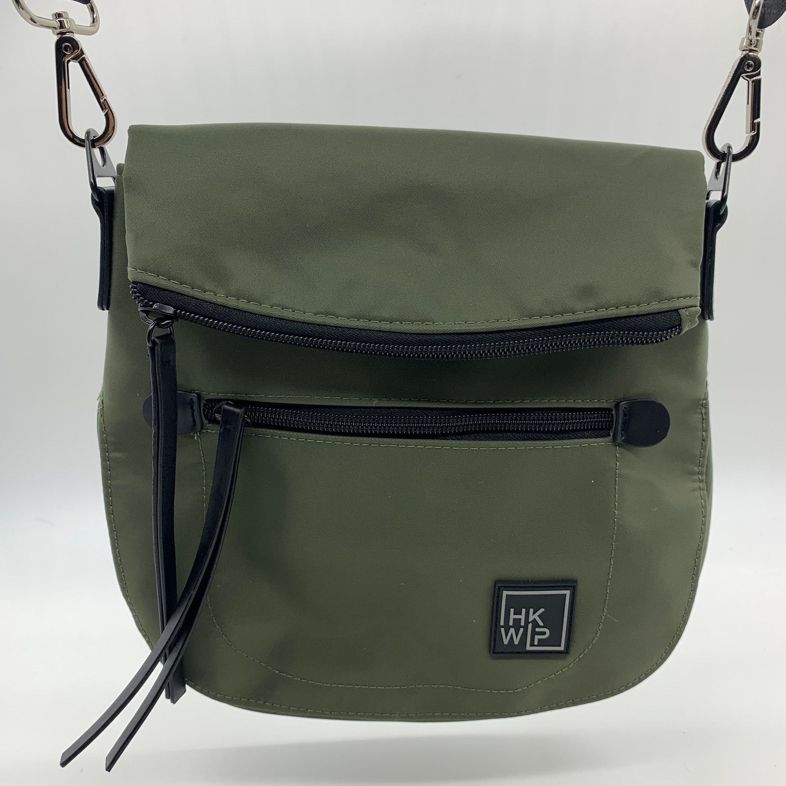 Other IHKWIP Foldover Saddle Crossbody with RFID Green Military Size ONE SIZE - 1 Thumbnail