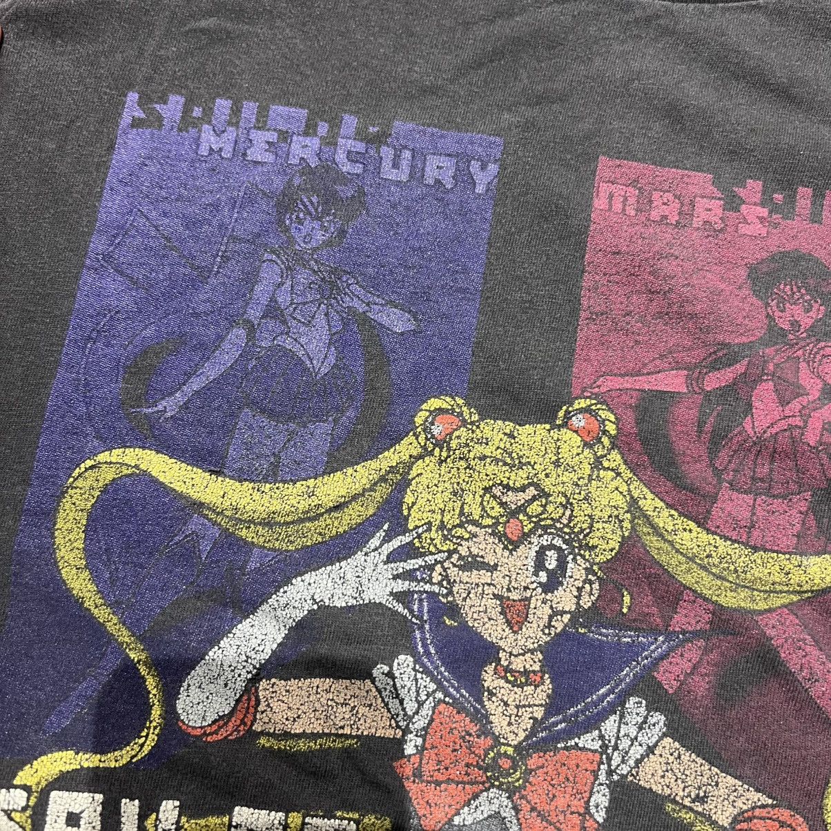 Vintage Vintage sailor moon 1998 T shirt rare distressed Size US L / EU 52-54 / 3 - 5 Thumbnail