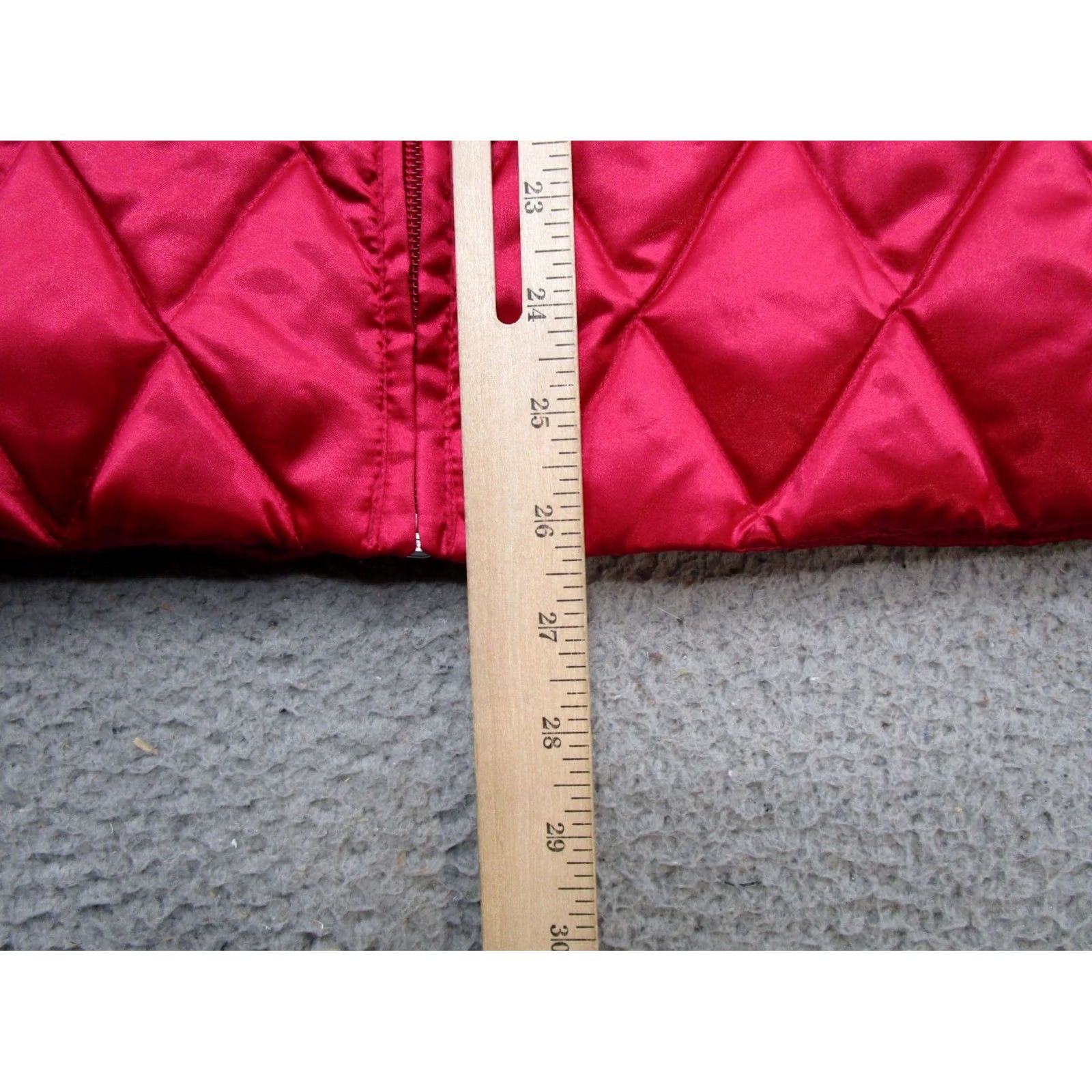 Lands' End Lands' End Puffer Vest Women's Goose Down Diamond Quilted Size S 6-8 Ski Pink Quilted Full Zip Pockets Lightweight Down Vest Womens Size S / US 4 / IT 40 - 6 Thumbnail