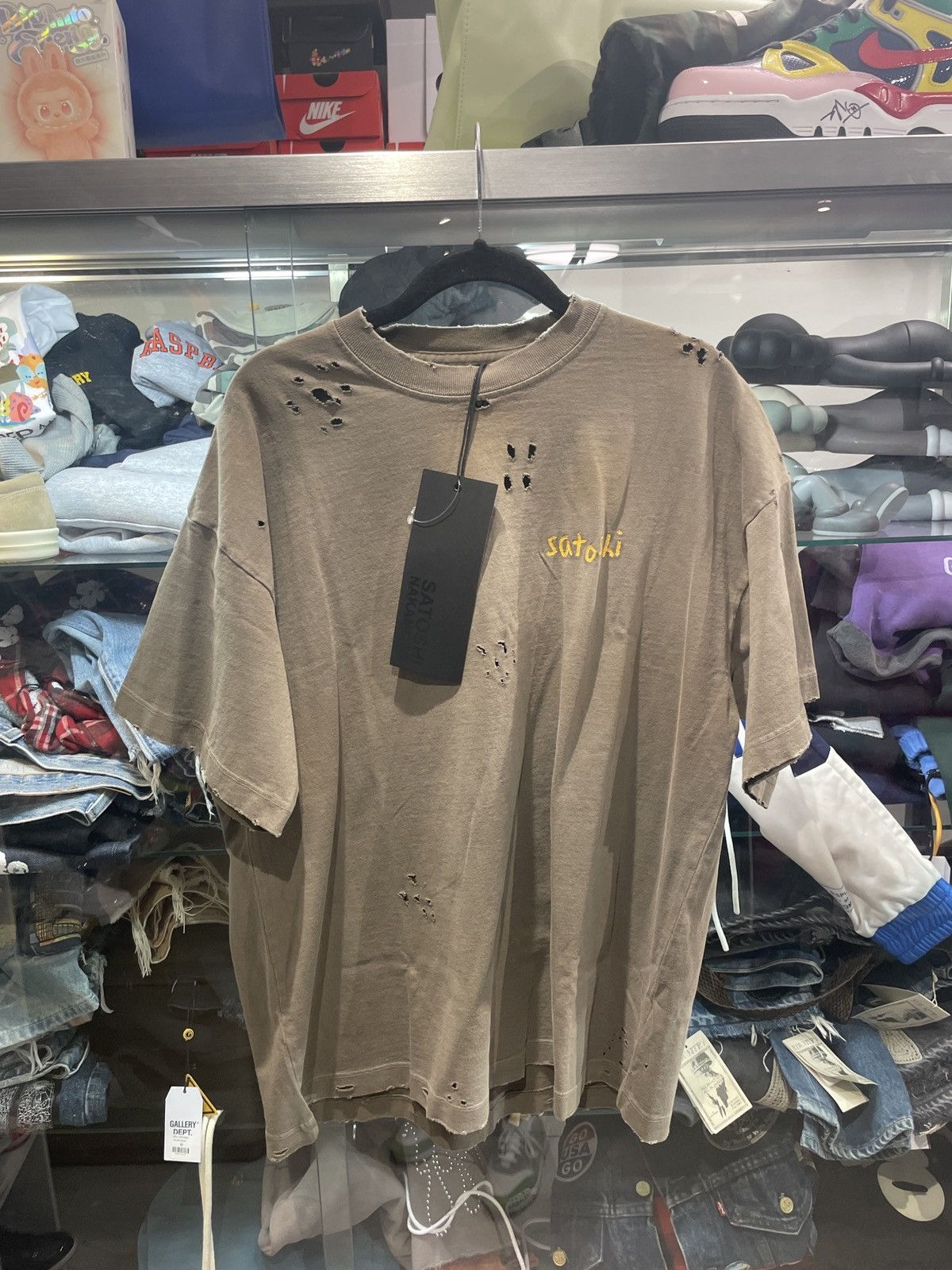 Satoshi Nakamoto Chain Stitch T-Shirt