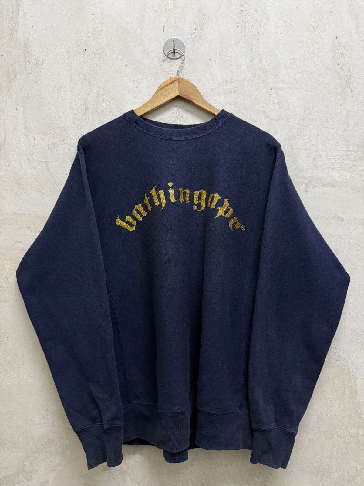 Bape 2000s A Bathing Ape Creeper Glitter Gothic Lettering Size US M / EU 48-50 / 2 - 1 Thumbnail