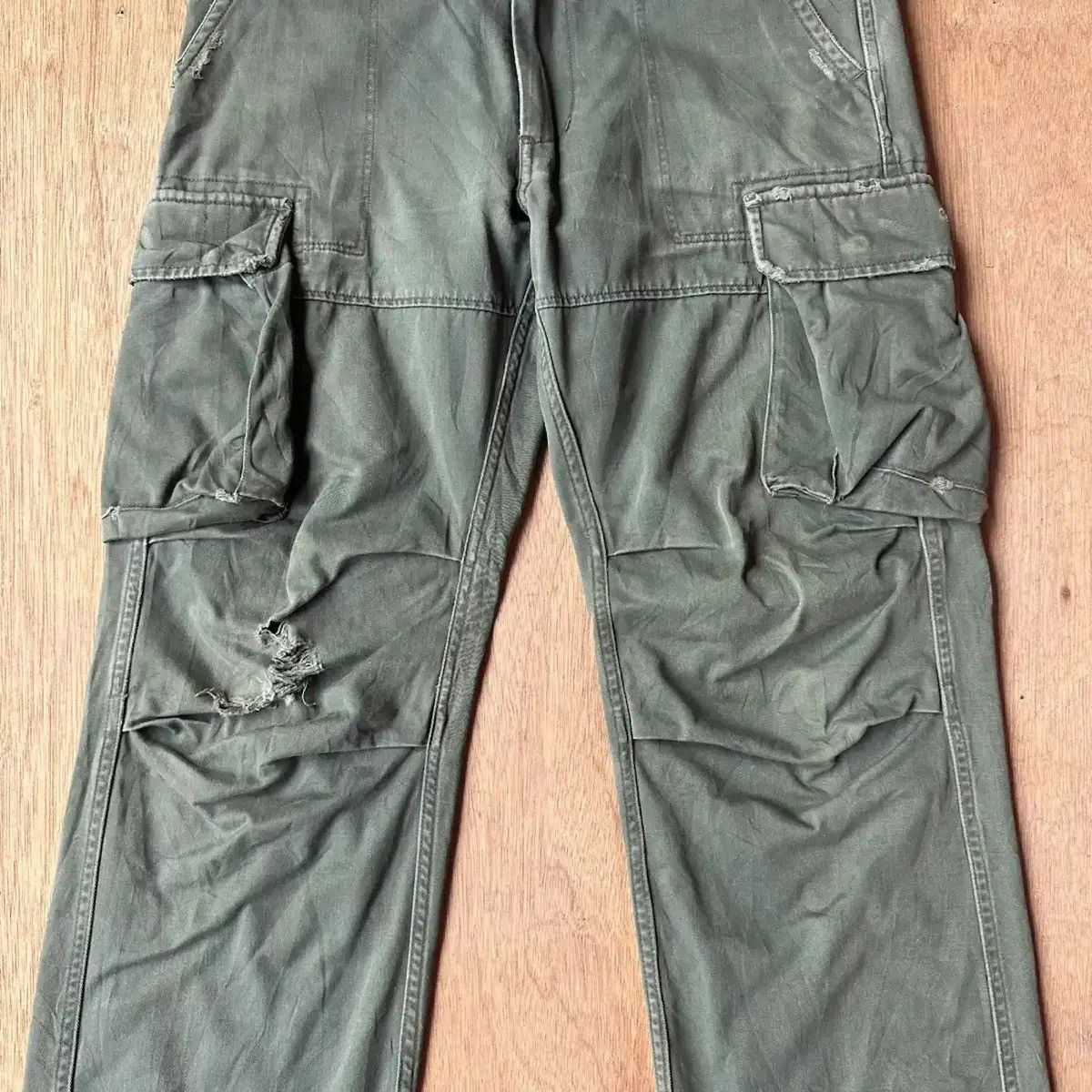 Dickies W33 L31 🔥VINTAGE DICKIES TACTICAL WORKWEAR DISTRESSED CARGO Size US 33 - 2 Thumbnail