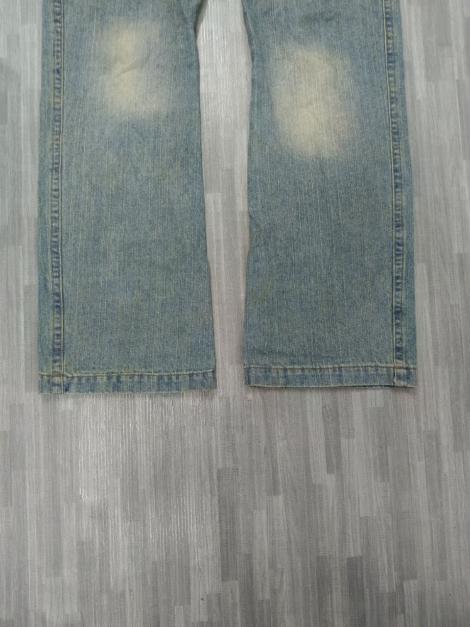 Japanese Brand FLARE🔥BUDDHAHOOD CARGO DENIM PANTS Size US 30 / EU 46 - 6 Thumbnail