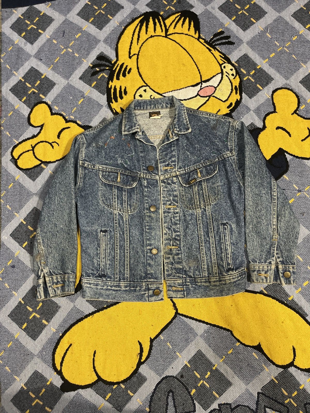 Lee Vintage Lee Rider Trucker Jean Jacket Size US S / EU 44-46 / 1 - 1 Thumbnail