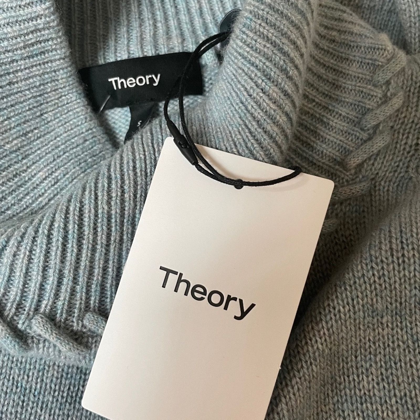 Theory Whipstitch Soft Cashmere Turtleneck Sweater from Theory Size S / US 4 / IT 40 - 6 Thumbnail