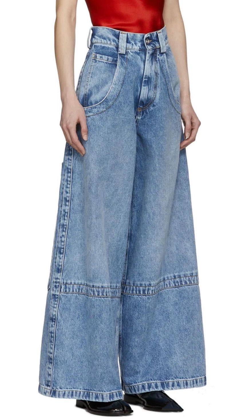 Maison Margiela Maison Margiela Stad-of-print classic jeans 2502-Nextarrow Size 24" / US 00 / IT 34 - 4 Thumbnail