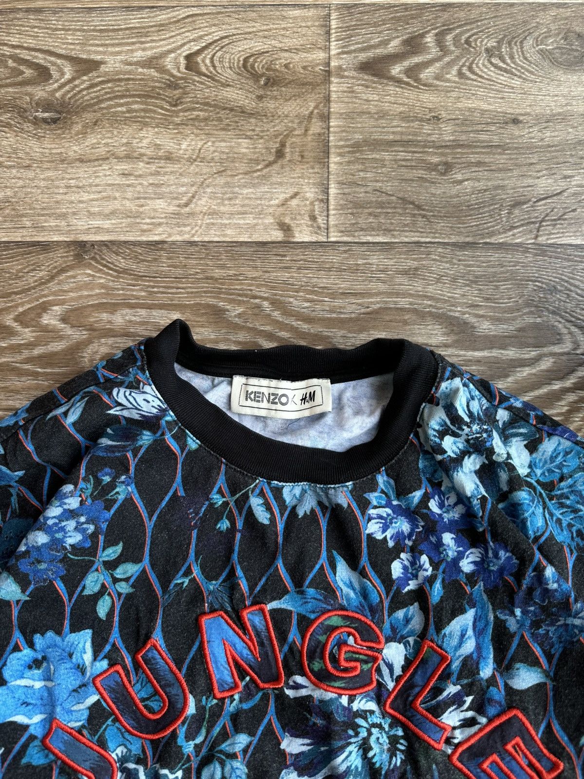 H&M × Kenzo 🔥 Kenzo x H&M Embroidered Tiger Kenzo Jungle Paris T-Shirt Size US M / EU 48-50 / 2 - 2 Thumbnail