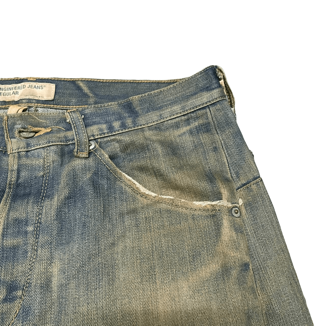 Levi's Vintage Levi's Engineered Jeans Related Denim Takuya Kimura Size US 33 - 5 Thumbnail