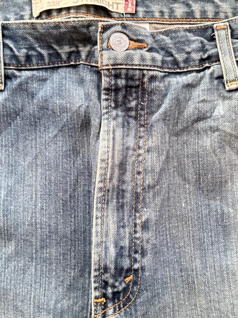 Levi's Vintage Levi's 559 Blue Faded Washed Relaxed Straight Jeans Size US 40 / EU 56 - 6 Thumbnail