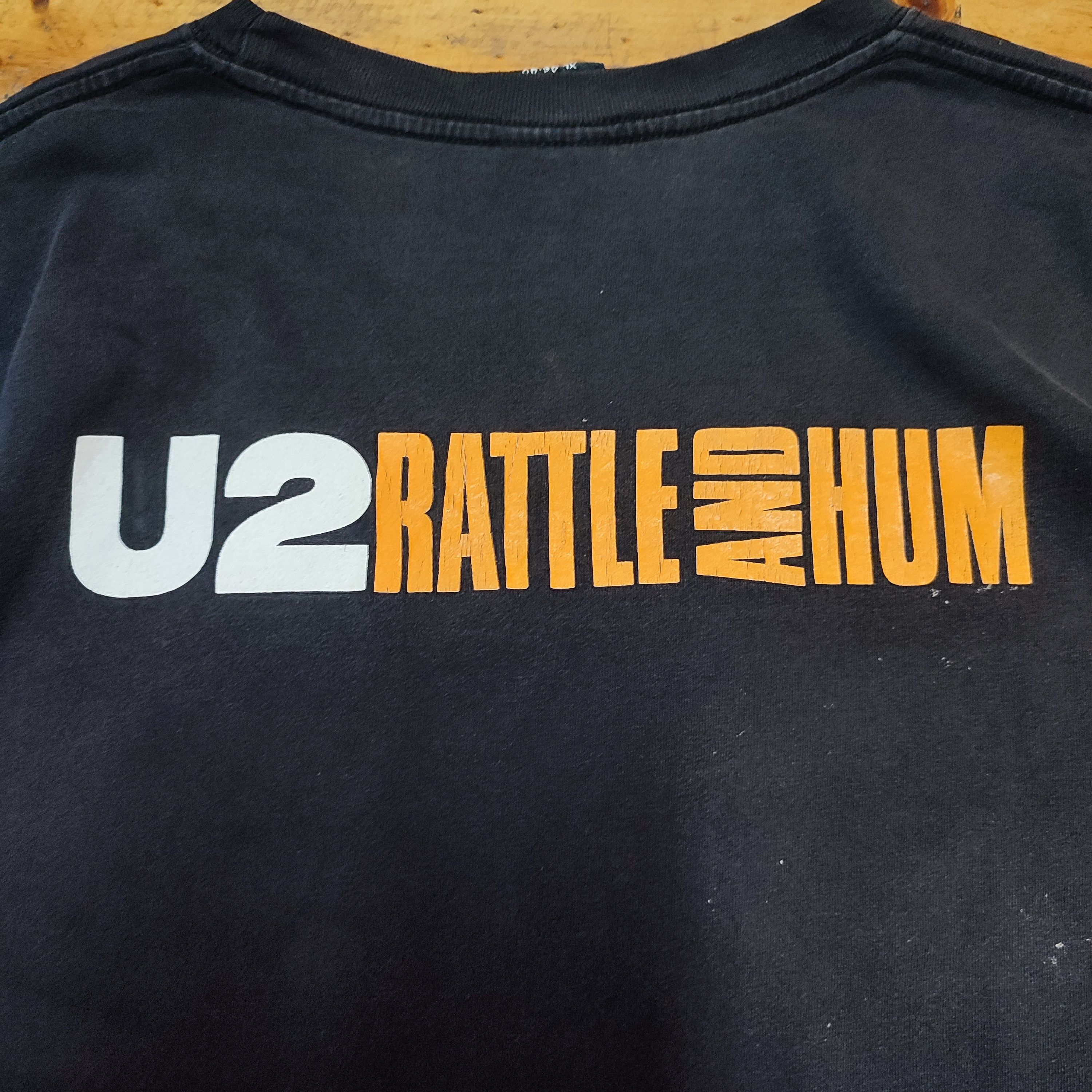 Band Tees × Vintage U2 T SHIRT Size US XL / EU 56 / 4 - 4 Thumbnail