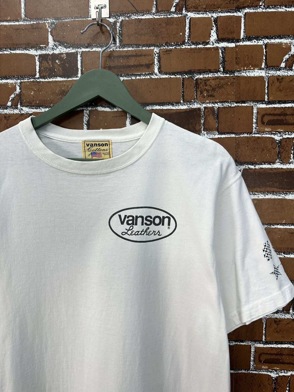 Vanson Leathers Vintage Vanson Leathers Boston TShirt A901 Size US M / EU 48-50 / 2 - 3 Thumbnail