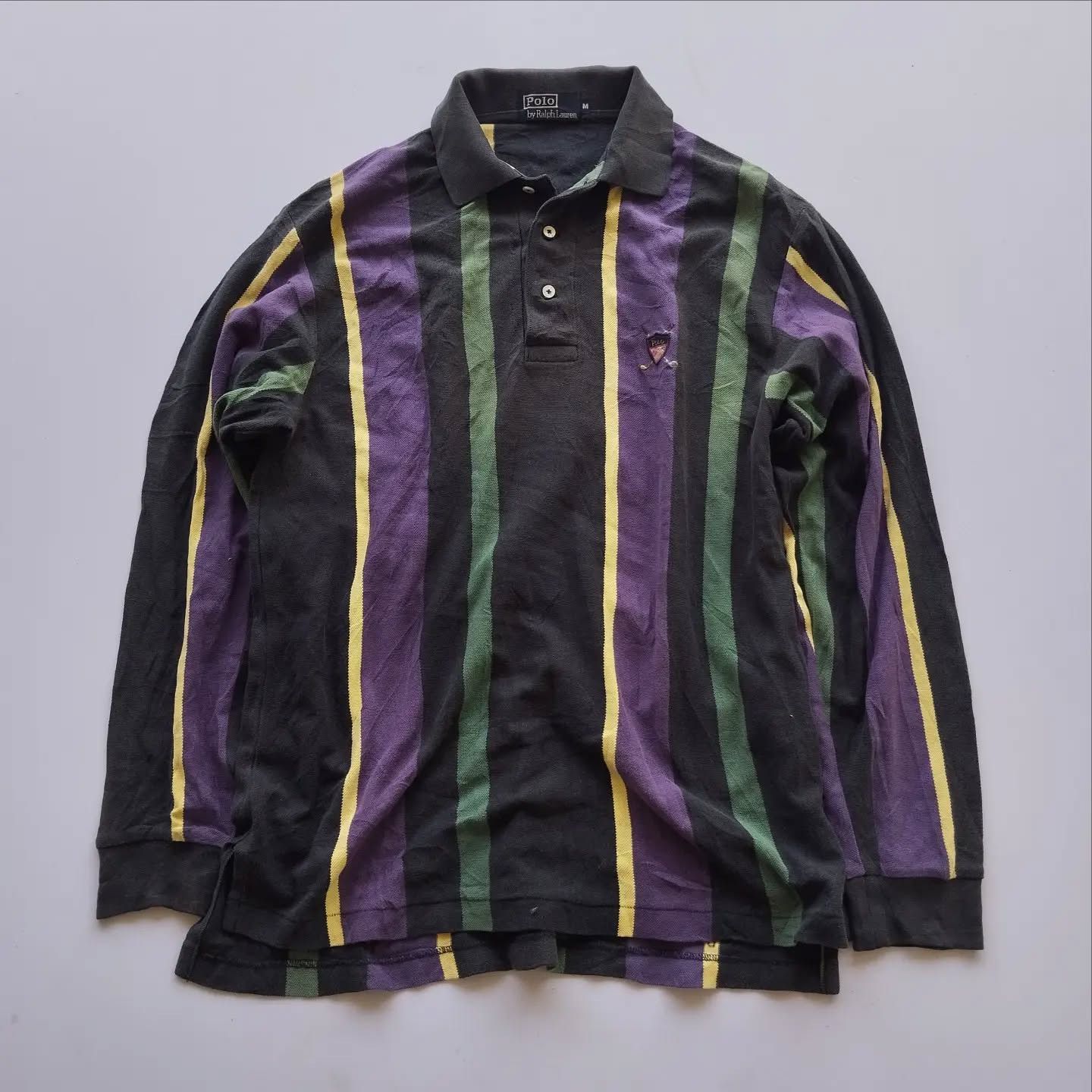 Polo Ralph Lauren polo ralph lauren striped long sleeve t shirt Size L / US 10 / IT 46 - 1 Thumbnail